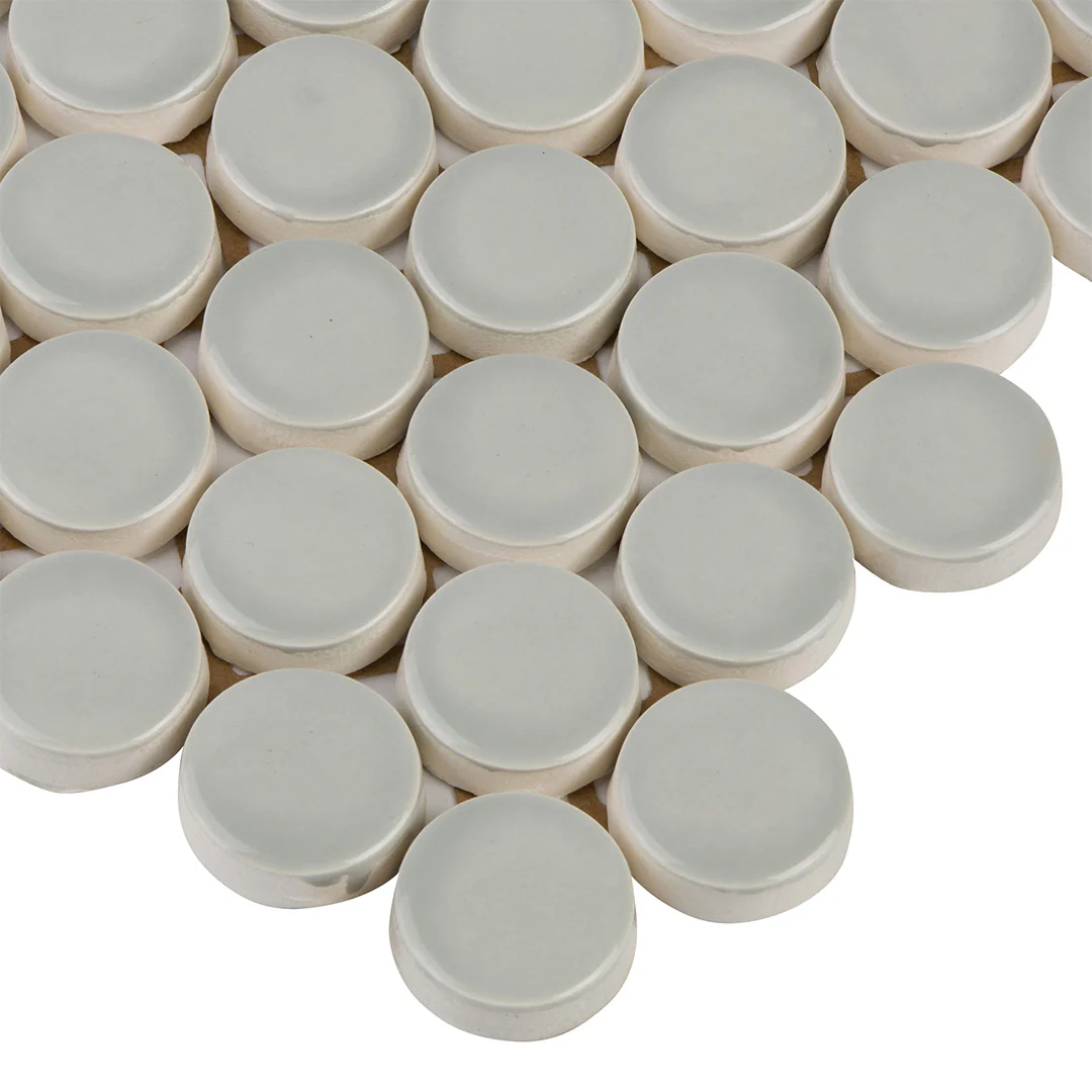 6th Avenue Circle Mosaic 12X12 French Clay Gloss - Image 3