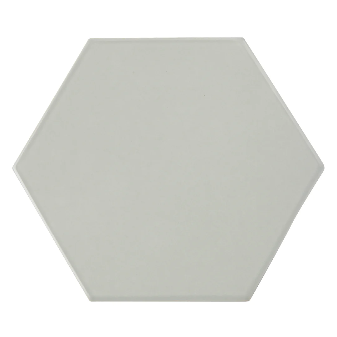 6th Avenue Hexagon 4-1/2X5-3/8 French Clay Gloss