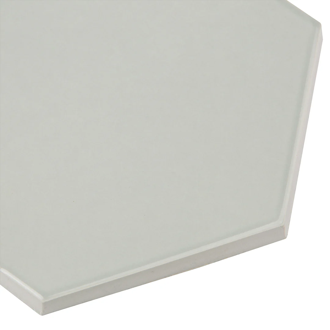 6th Avenue Hexagon 4-1/2X5-3/8 French Clay Gloss - Image 2