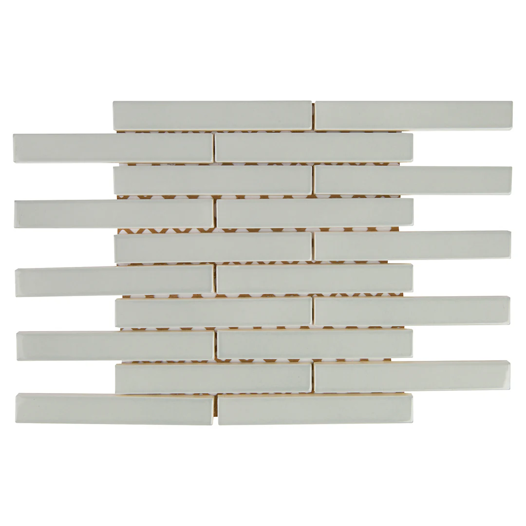 6th Avenue Rectangle Mosaic 9-7/8X12 French Clay Gloss - Image 2