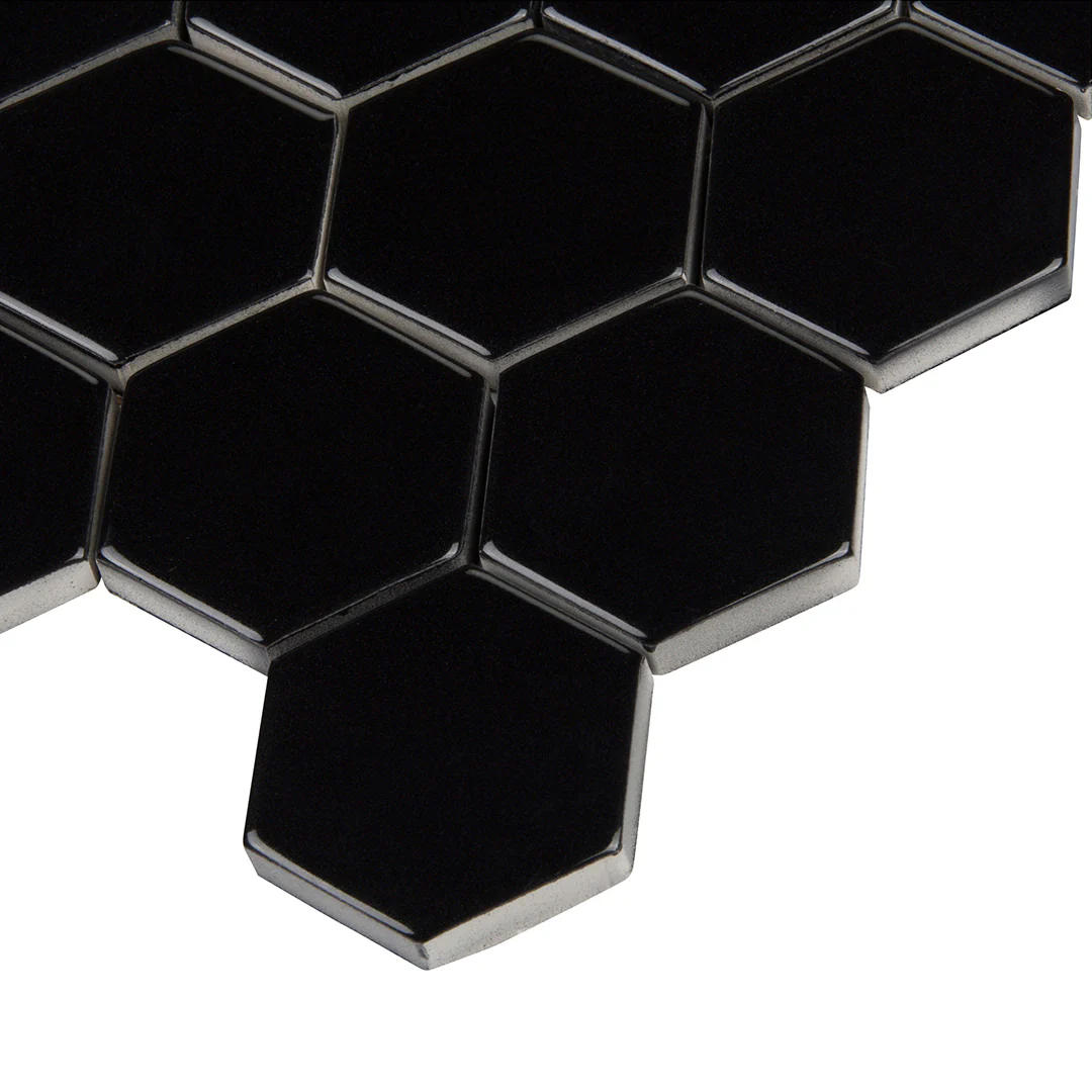 6th Avenue Hexagon Mosaic 10-1/2X11 Ink Gloss - Image 2