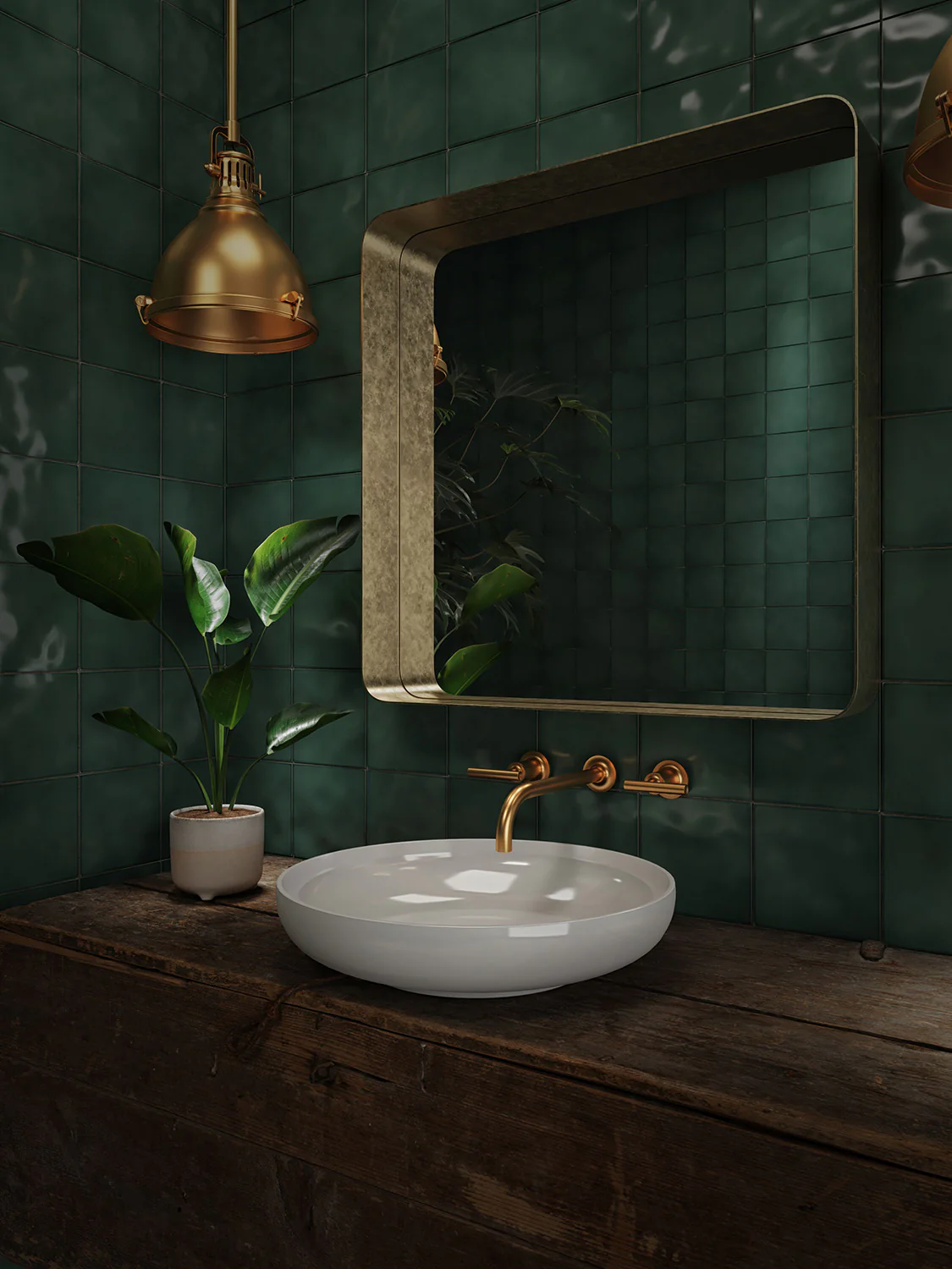 6th Avenue 6X6 Jade Green Gloss - Image 2