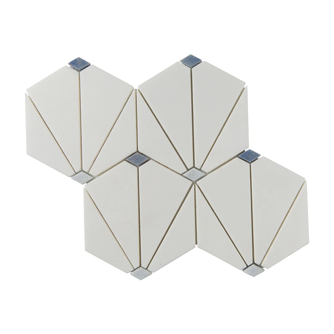 Accent Bleu Mosaic 12X14 Multi-Color Polished - Image 3