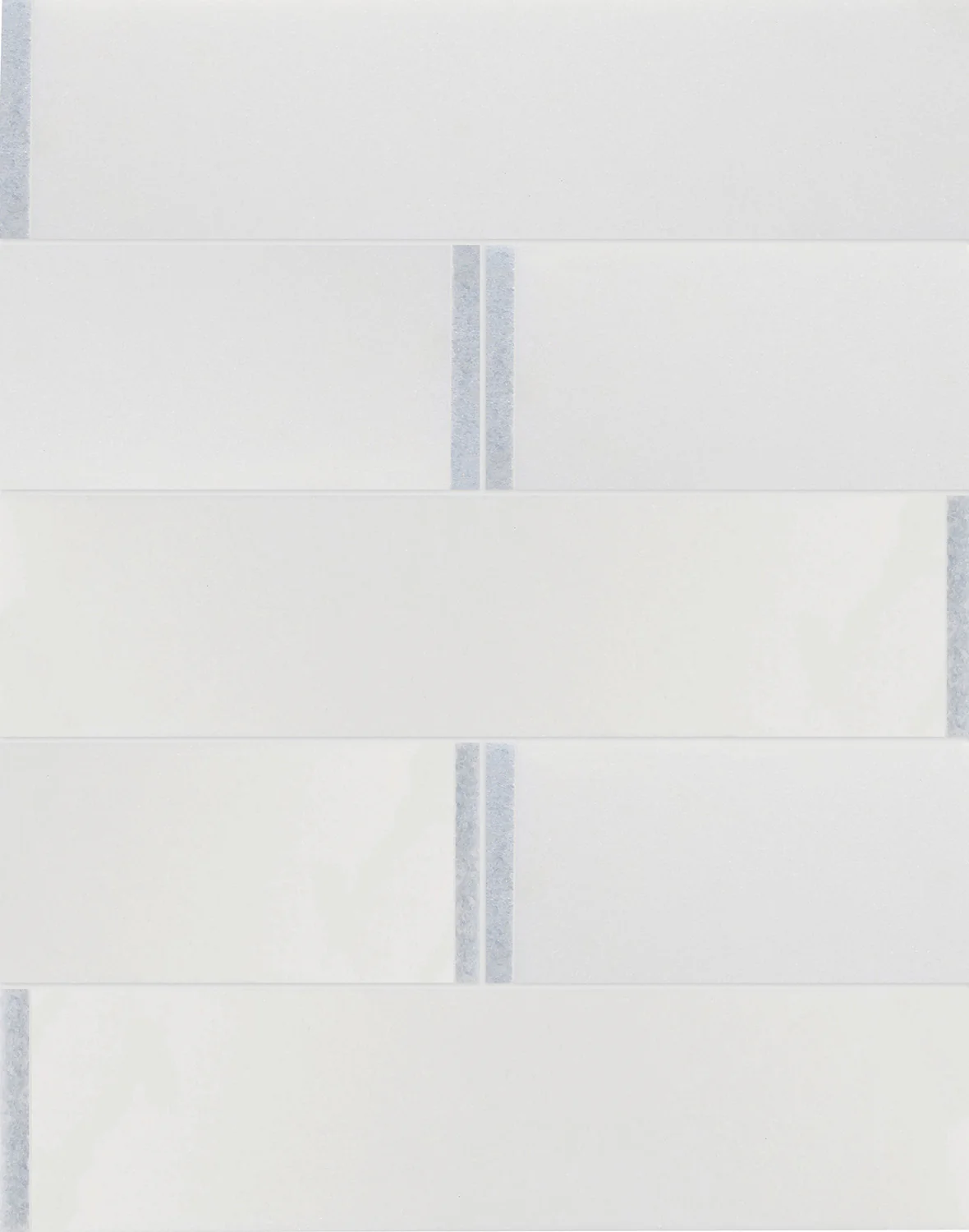 Accent Bleu 3X12 Thassos Polished