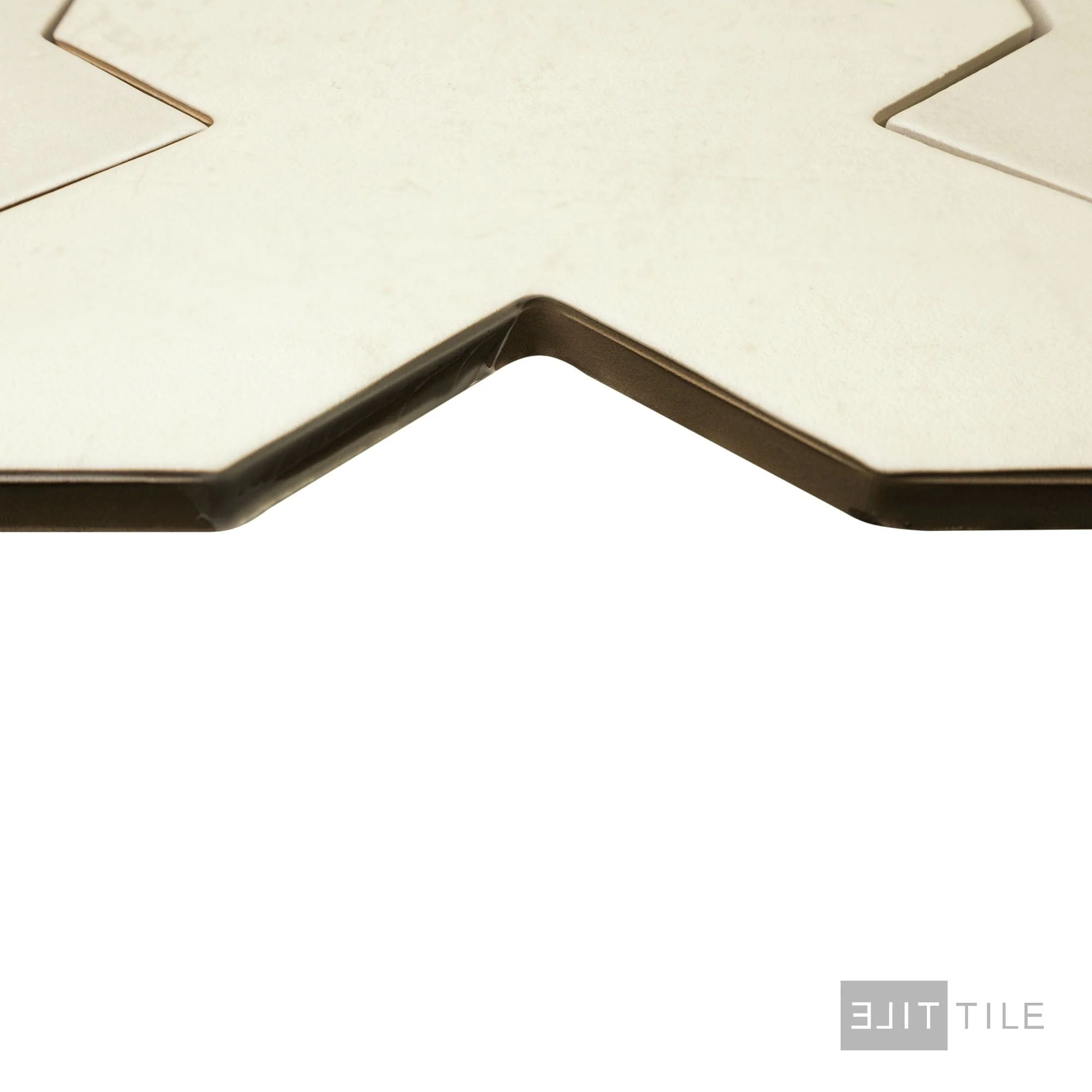 Amalfi Cross 7X7 Bone Matte - Image 4