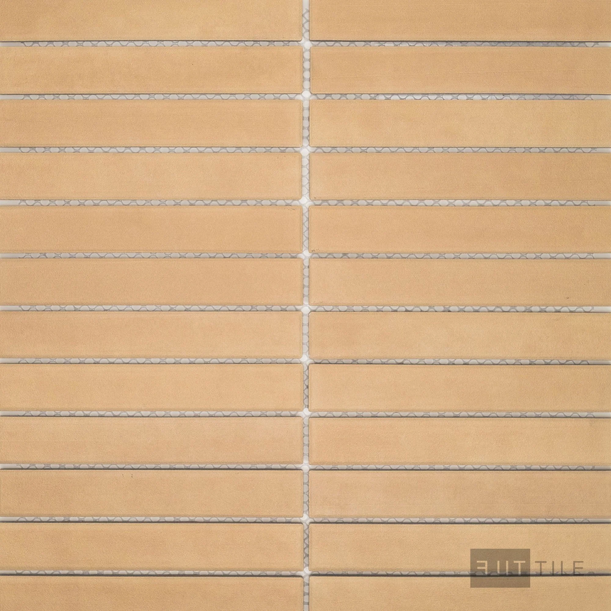 Amuri 1X6 Grid Mosaic 12X12 Biscotto Matte