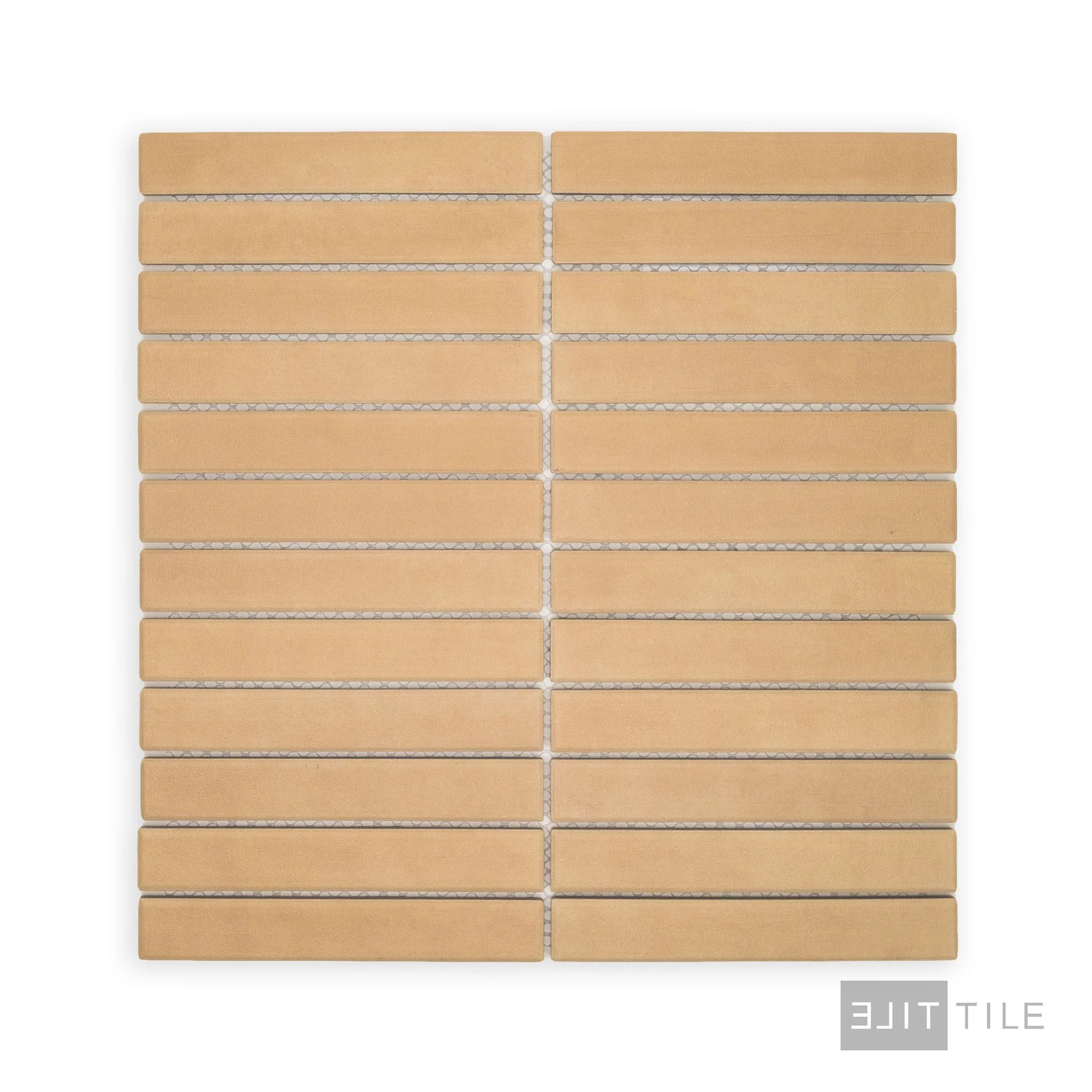 Amuri 1X6 Grid Mosaic 12X12 Biscotto Matte - Image 2