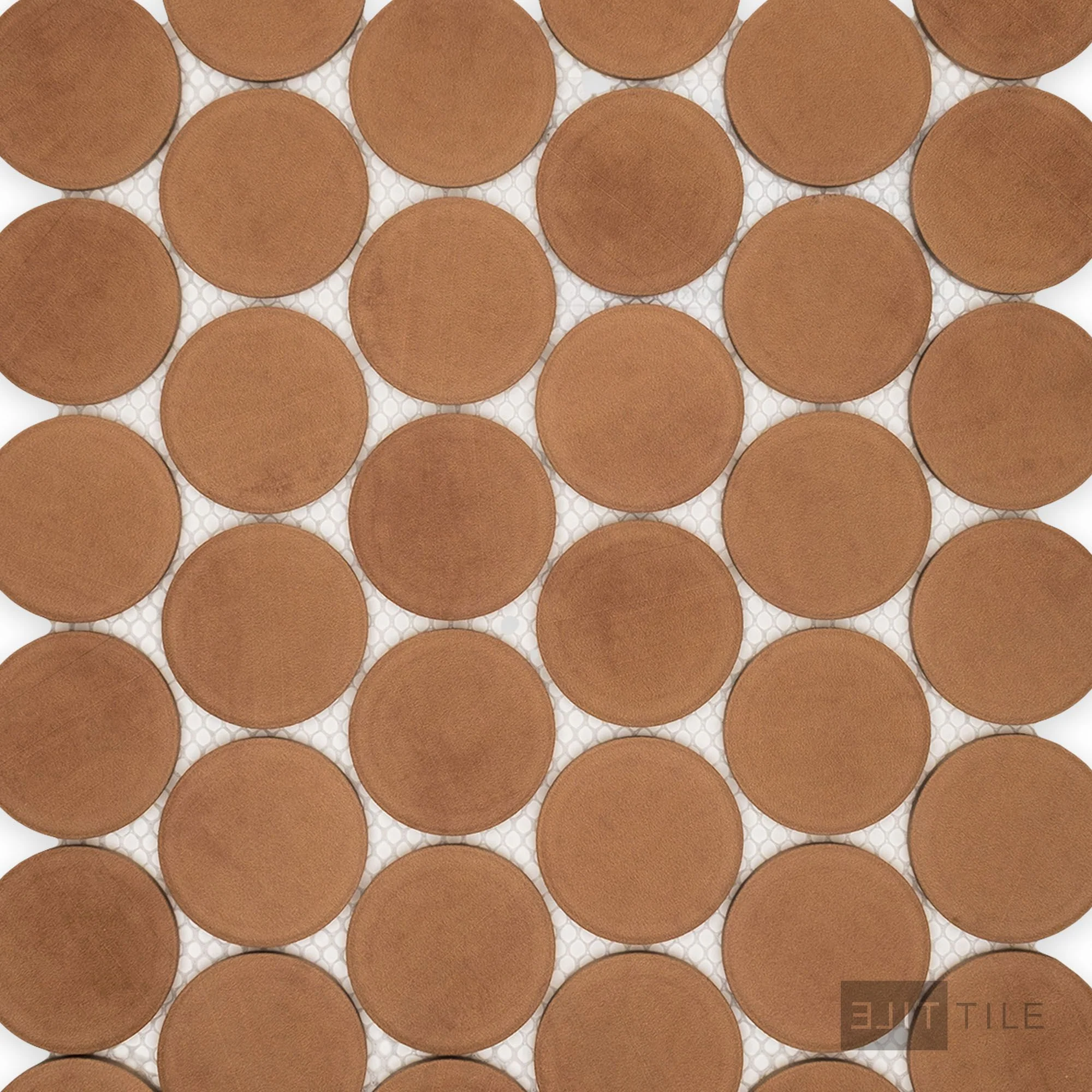 Amuri 2" Round Mosaic 12X12 Cotto Matte