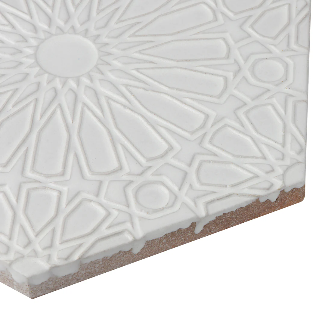 Andalucia Fez Deco 8-3/4X10 Blanco Matte - Image 4