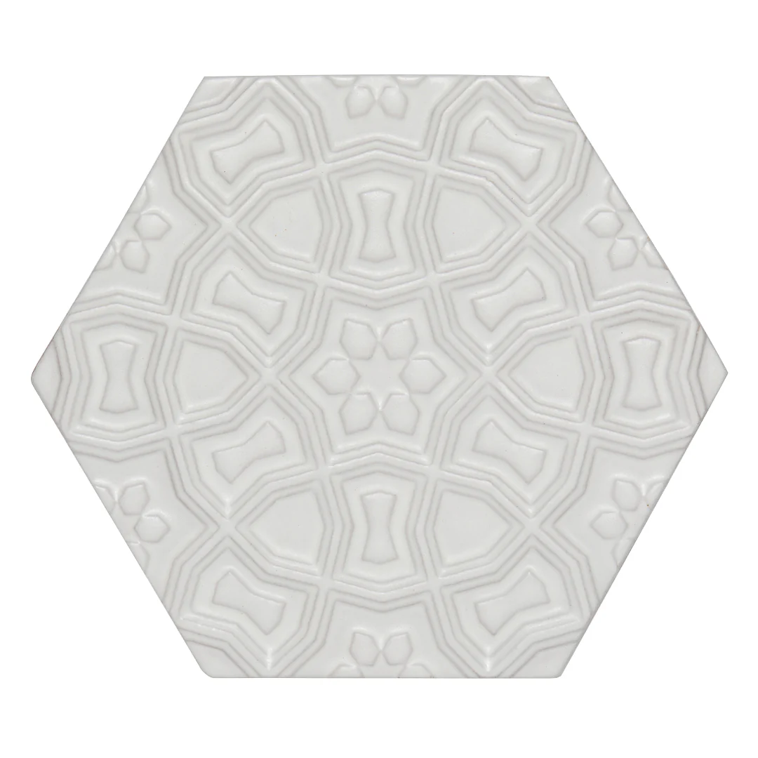 Andalucia Marrakesh Deco 8-3/4X10 Blanco Matte - Image 2