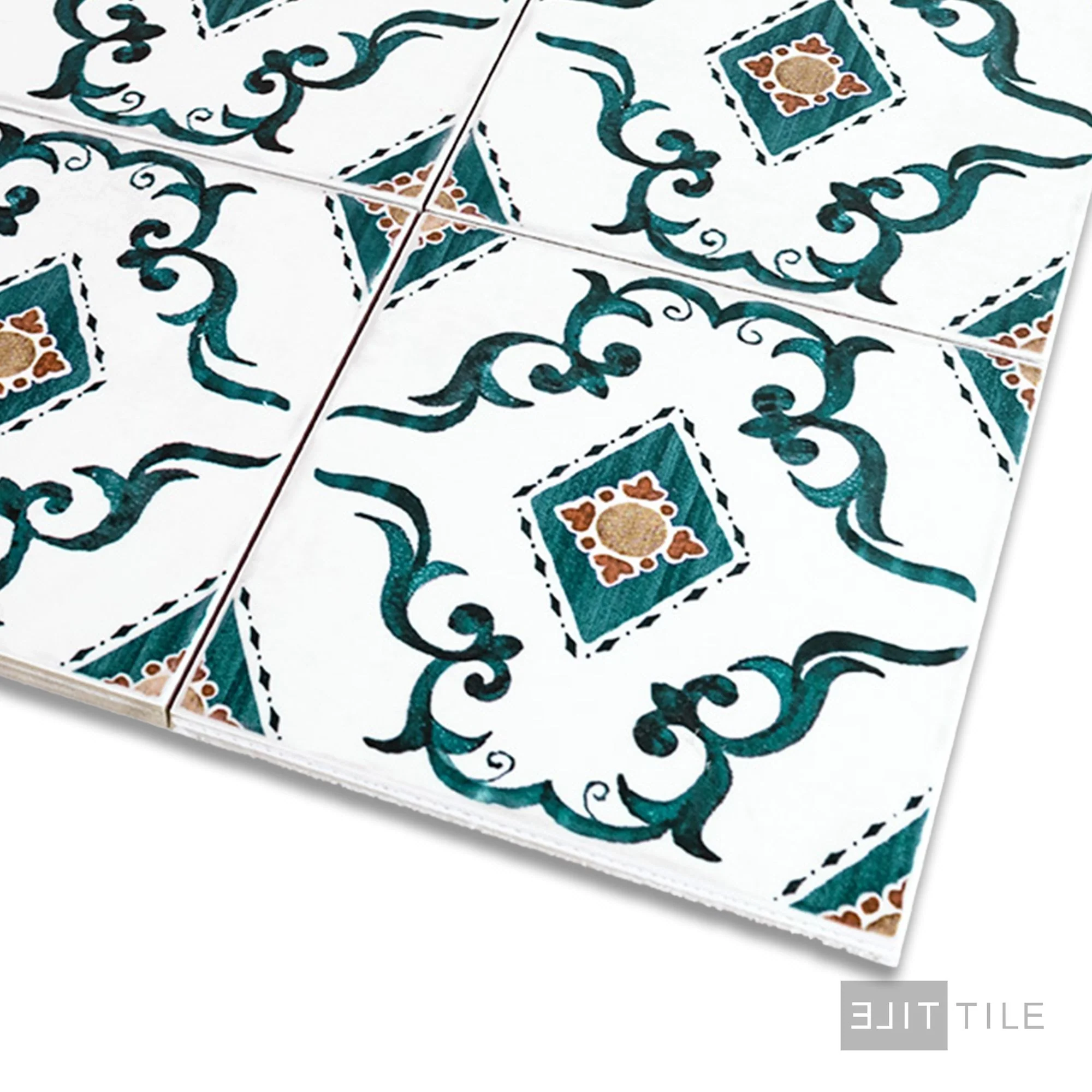 Andratx Dragonera 6X6 Green Glossy - Image 4
