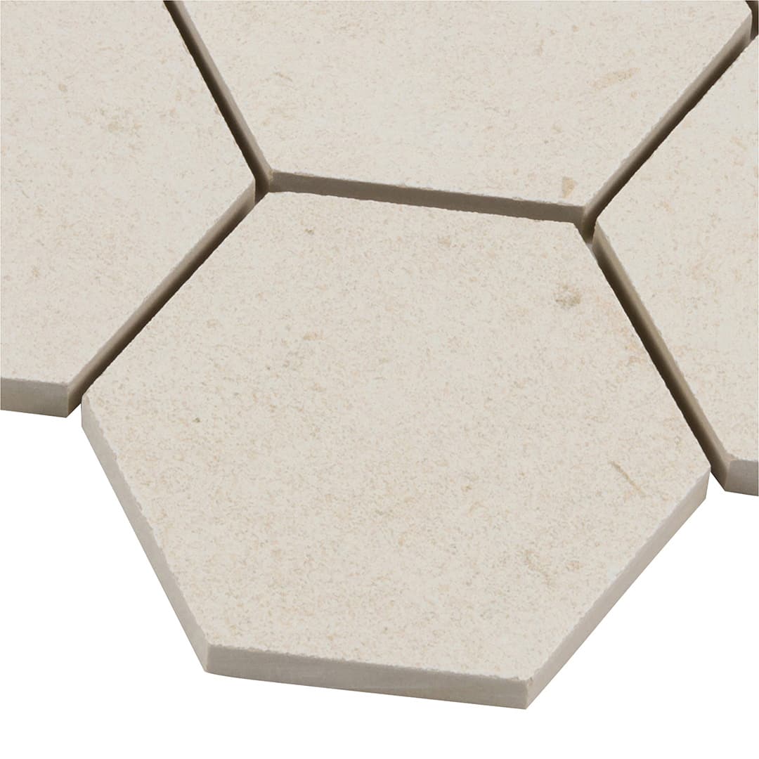 Bera&Beren Hexagon Mosaic 10.9449X13.1693 White Natural - Image 3