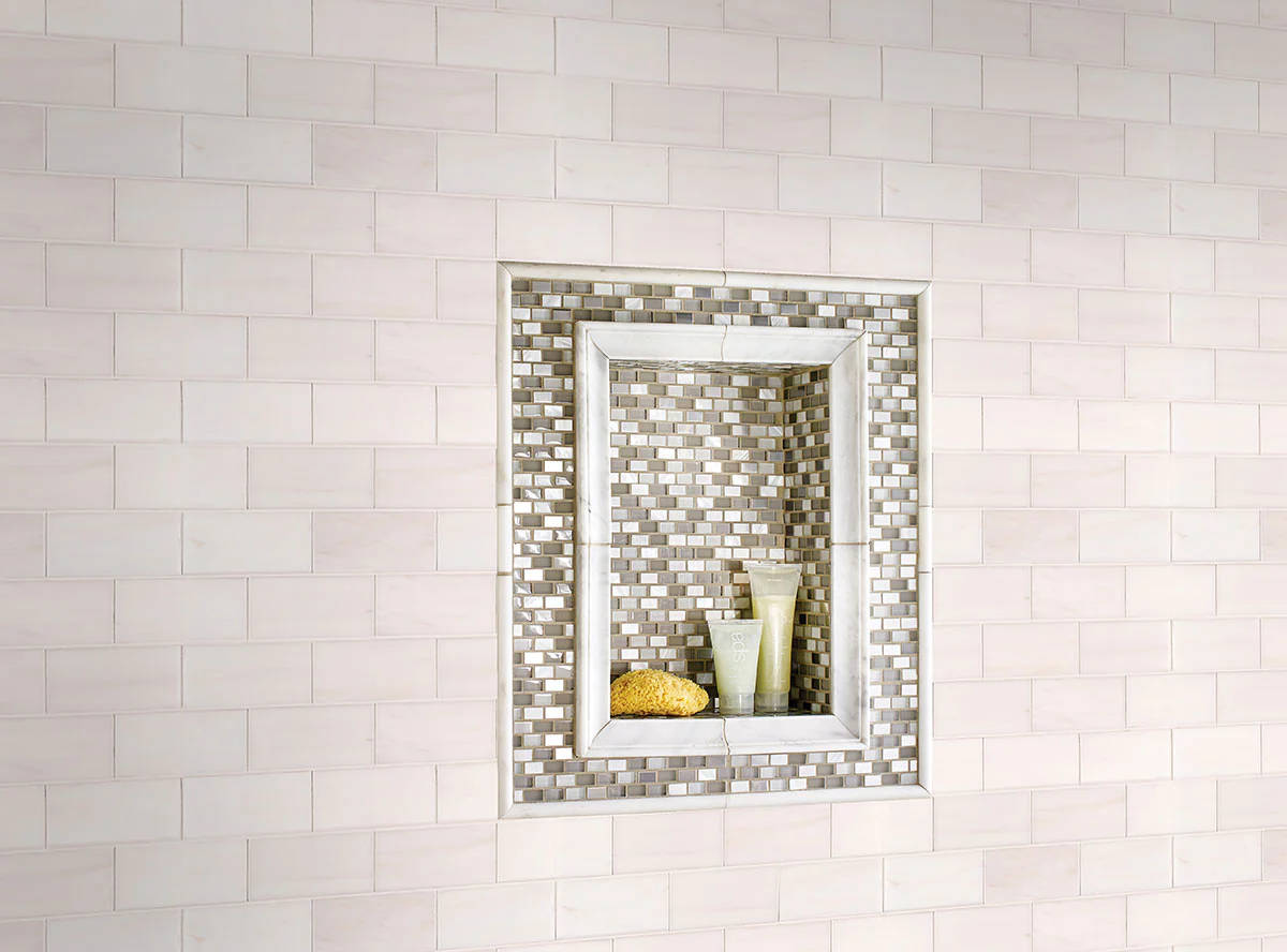 Bianco Dolomite Marble Field Tile 3X6 Polished - Image 2