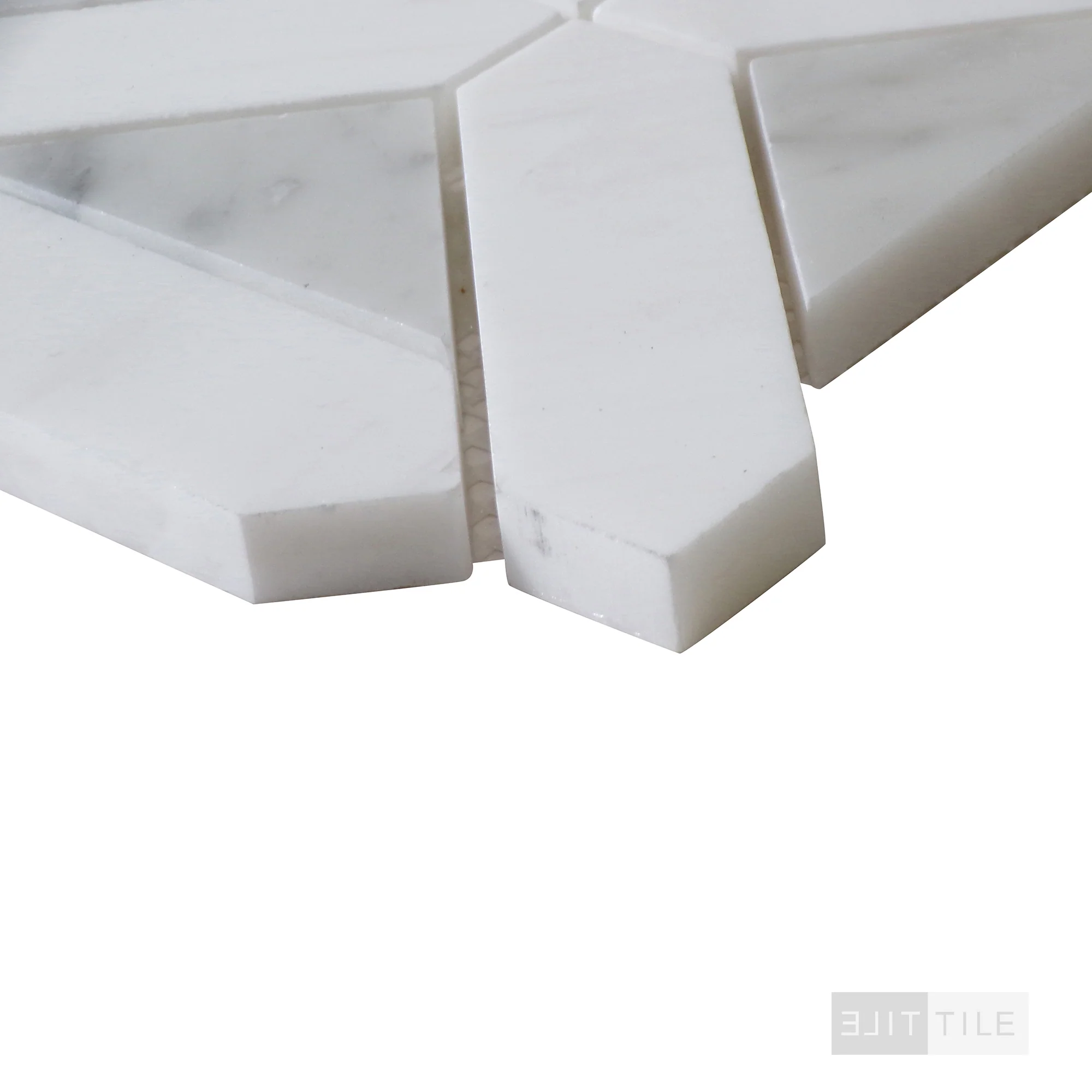 Bianco Dolomite Mosaics Geometrica Marble Mosaic Misc. 0 Polished - Image 4