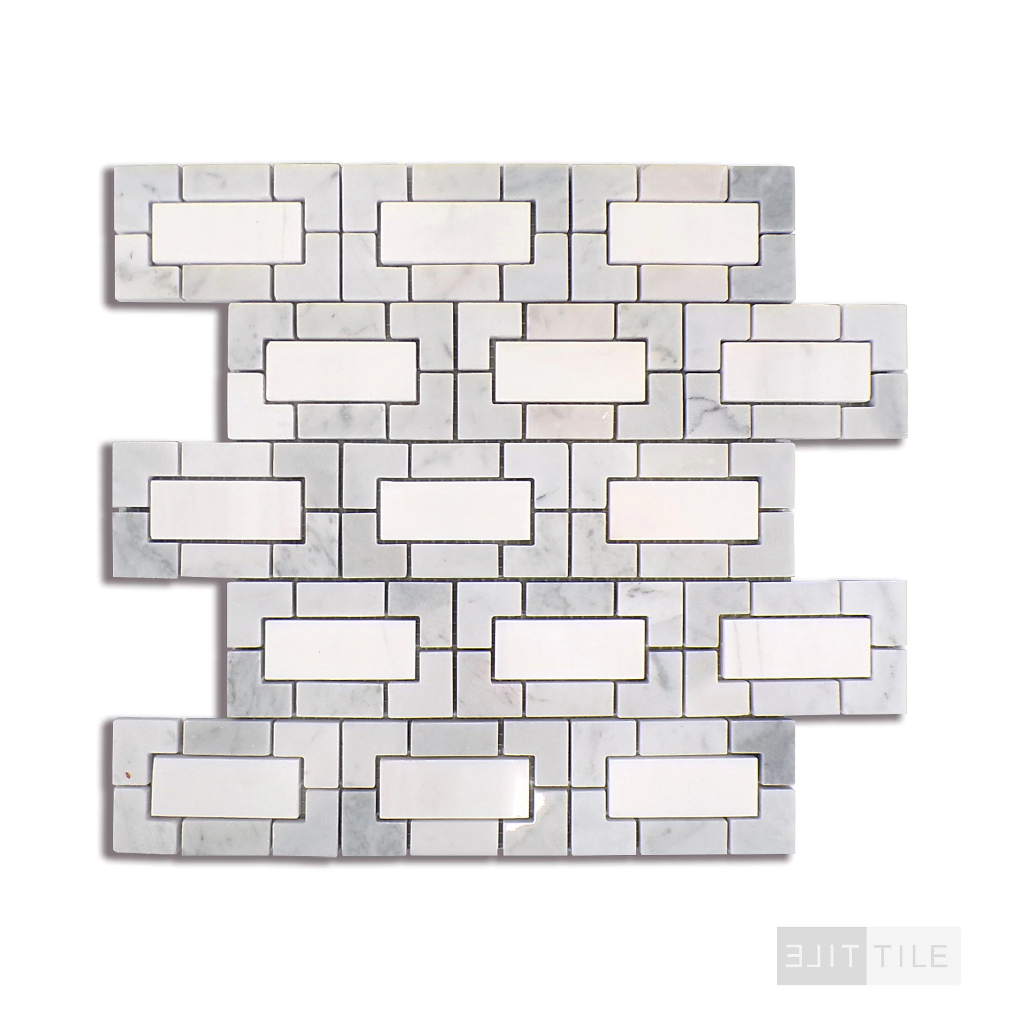 Bianco Dolomite Mosaics Lynx Marble Mosaic Misc. 0 Polished - Image 3