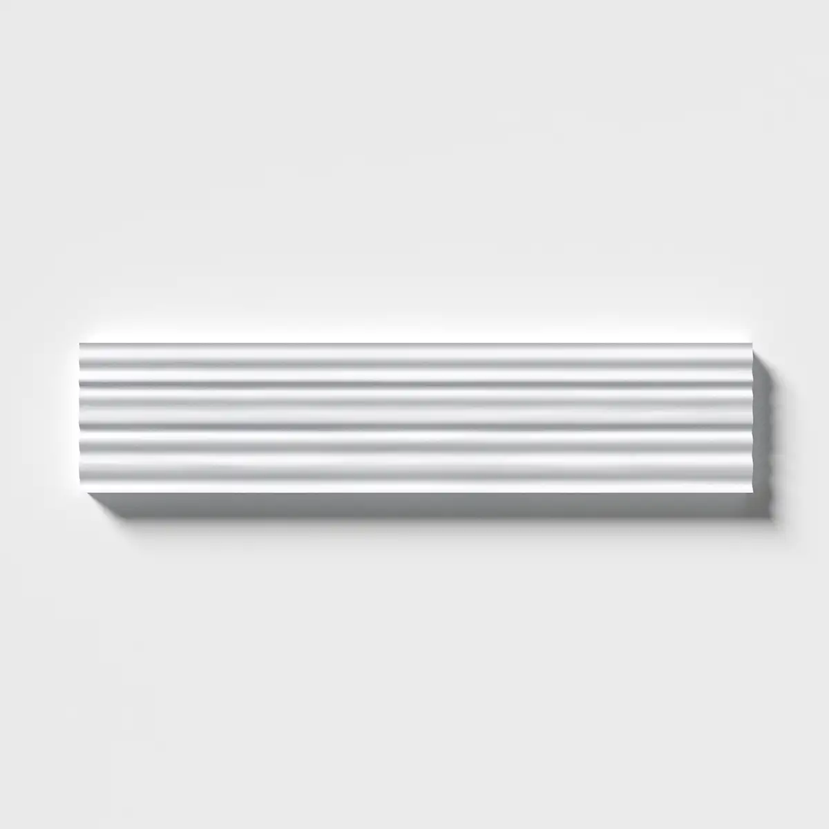 Bianco Dolomiti Thin Fluted 4X18 Bianco Dolomiti Honed