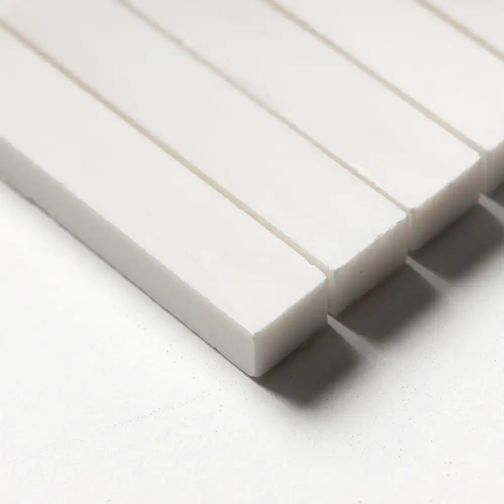 Bianco Dolomiti Stacked Mosaic  12X12 Bianco Dolomiti Honed - Image 3