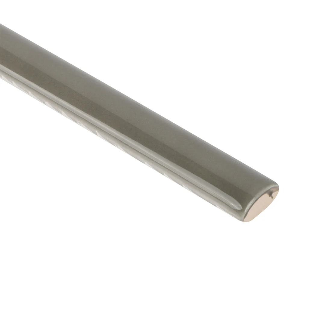 Cafe Bullnose Trim 1/2X12 Earl Grey Gloss - Image 2