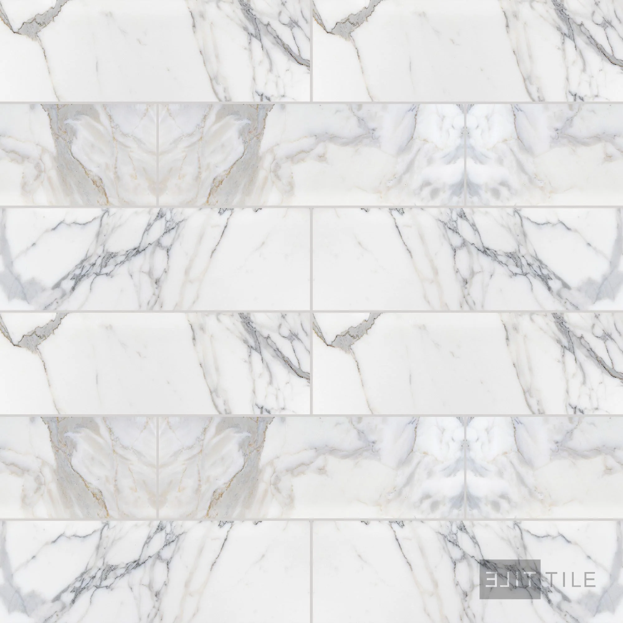 Calacatta Gold Marble 4X12 Honed