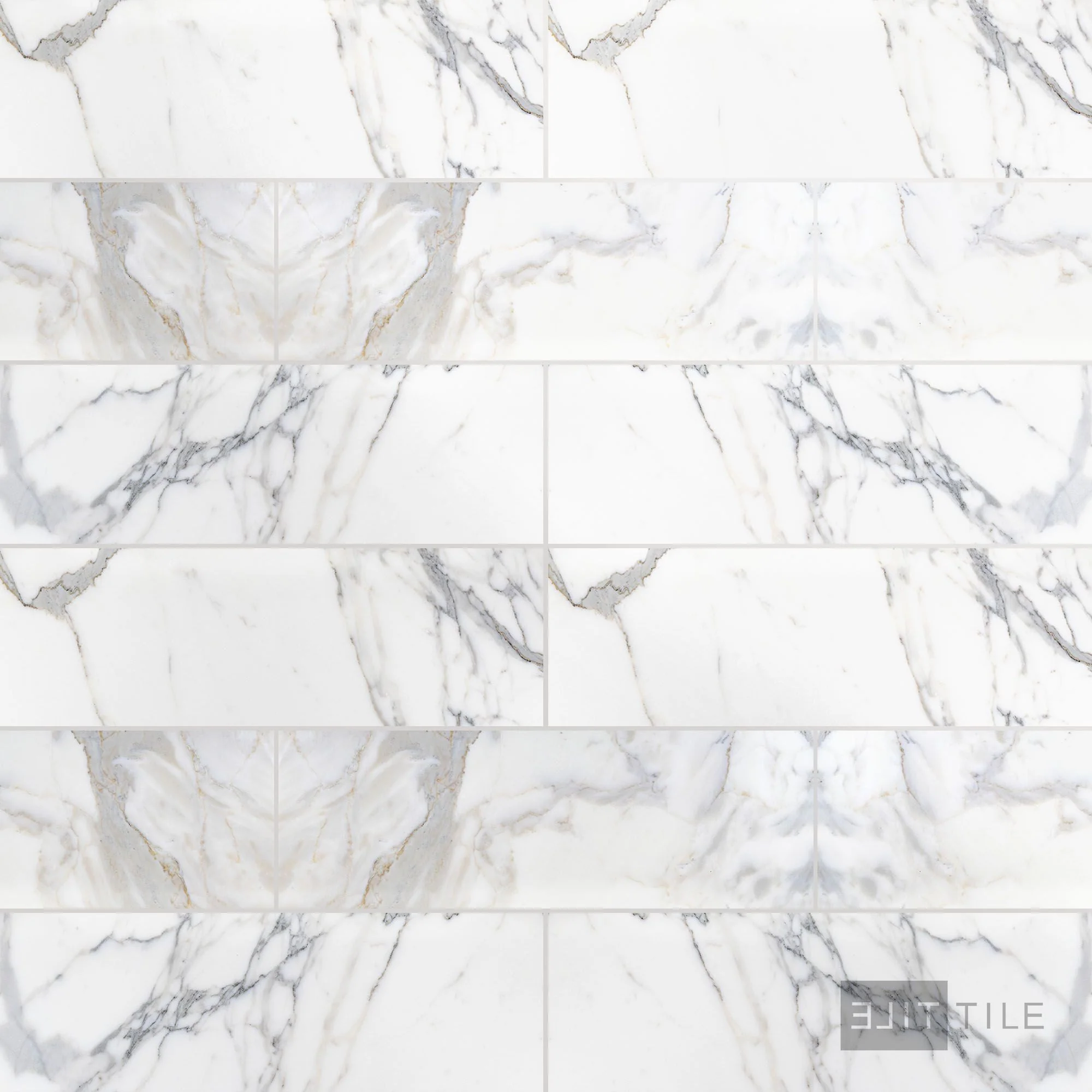 Calacatta Gold Marble 4X12 Polished