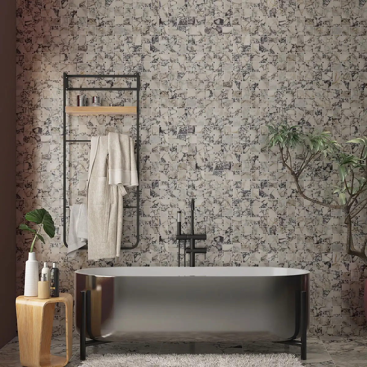 Calacatta Picasso Marble 12X24 Calacatta Picasso Honed - Image 2