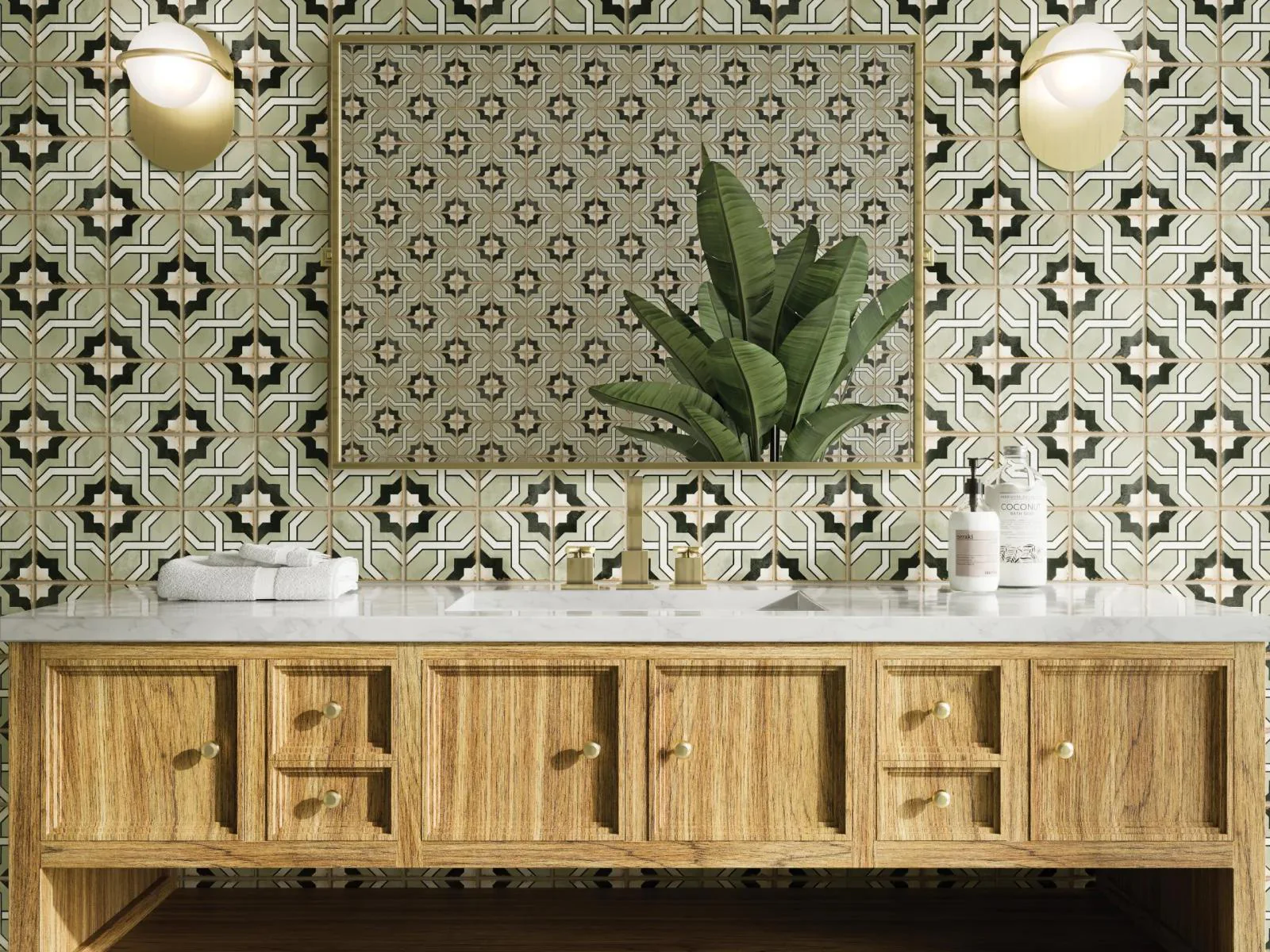 Casablanca Glazed Ceramic Field Tile 5X5 Torres Matte - Image 2
