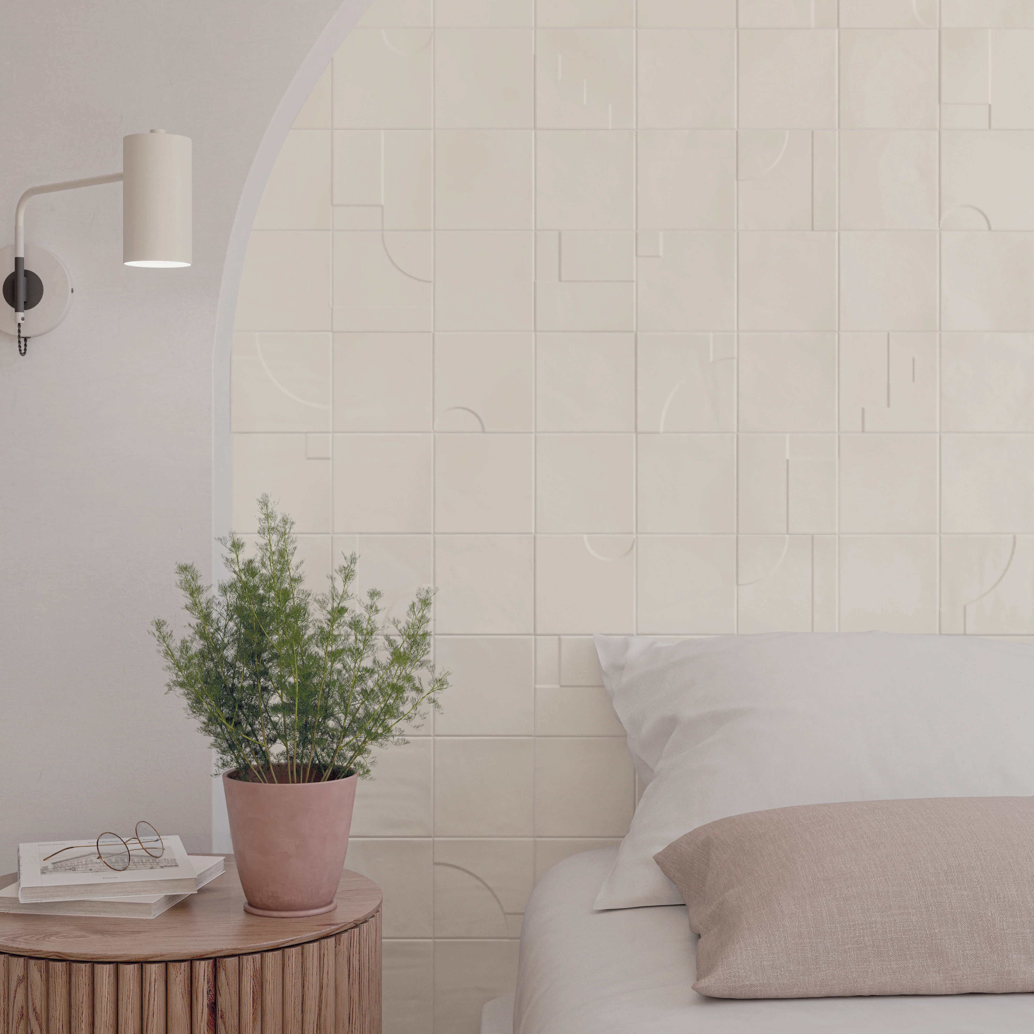 Casbah Matte 5X5 Talc - Image 2