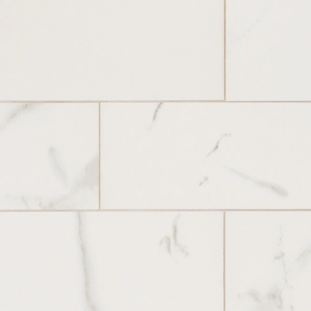 Cava Bianco 12X24 Statuario Brushed