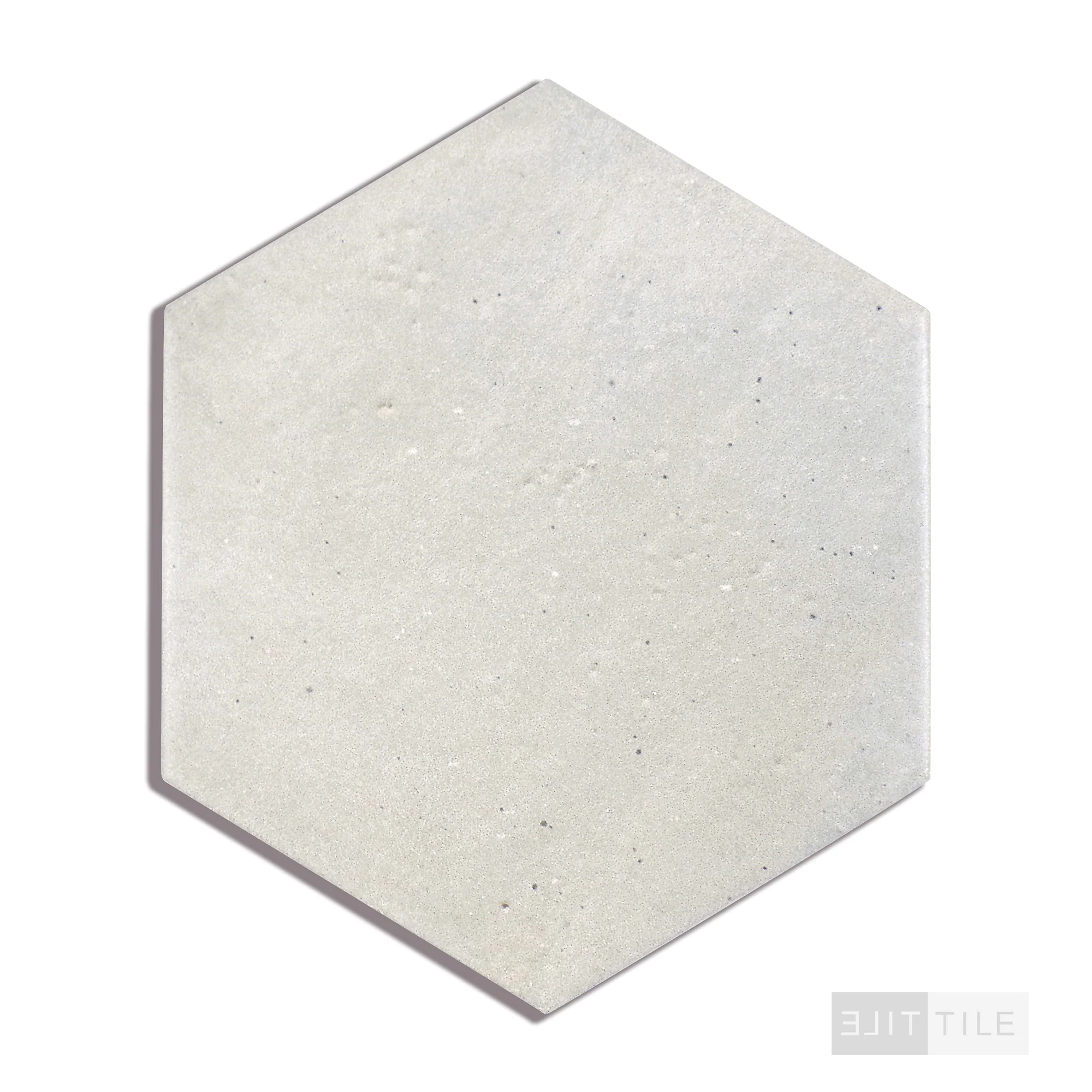 Celine Glazed Porcelain Hex Tile 4.5X4 Blue Matte - Image 2