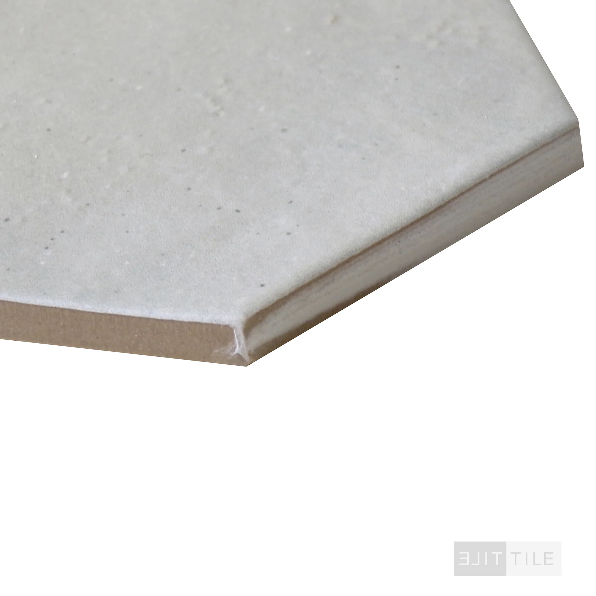 Celine Glazed Porcelain Hex Tile 4.5X4 Blue Matte - Image 3