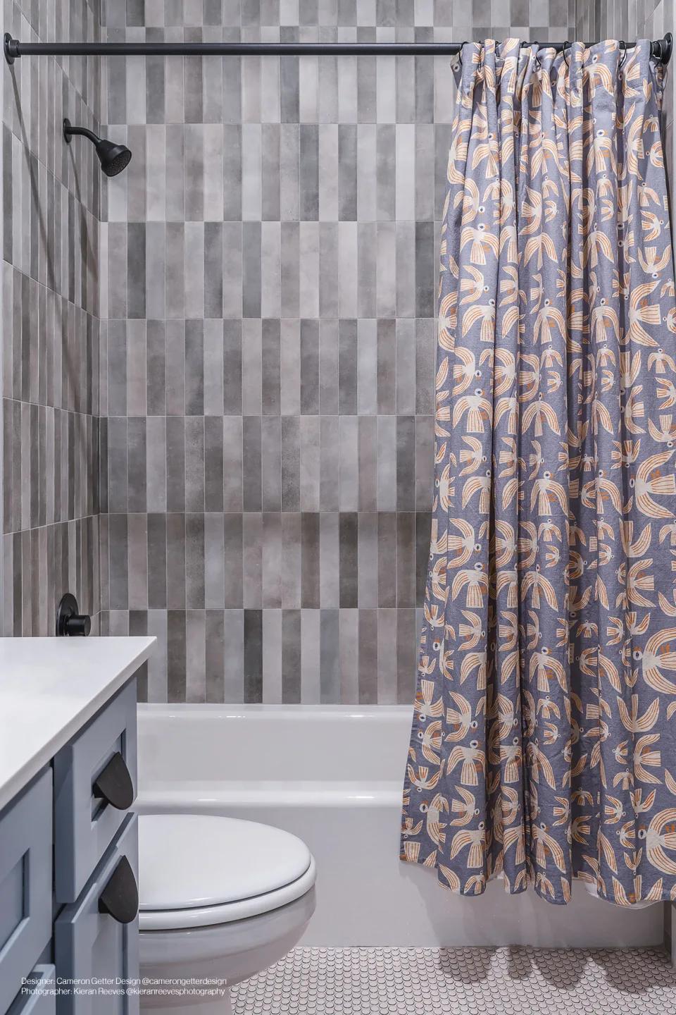 Celine Glazed Porcelain Field Tile 2.5X12 Greige Matte - Image 2
