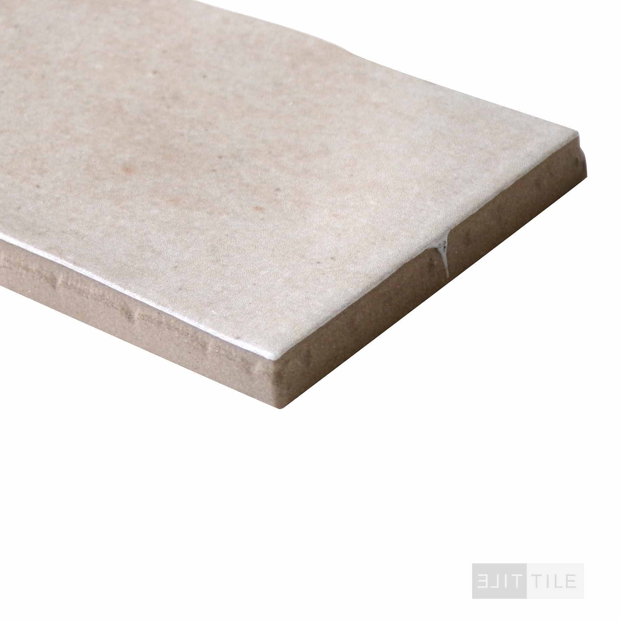 Celine Glazed Porcelain Field Tile 2.5X12 Taupe Matte - Image 4
