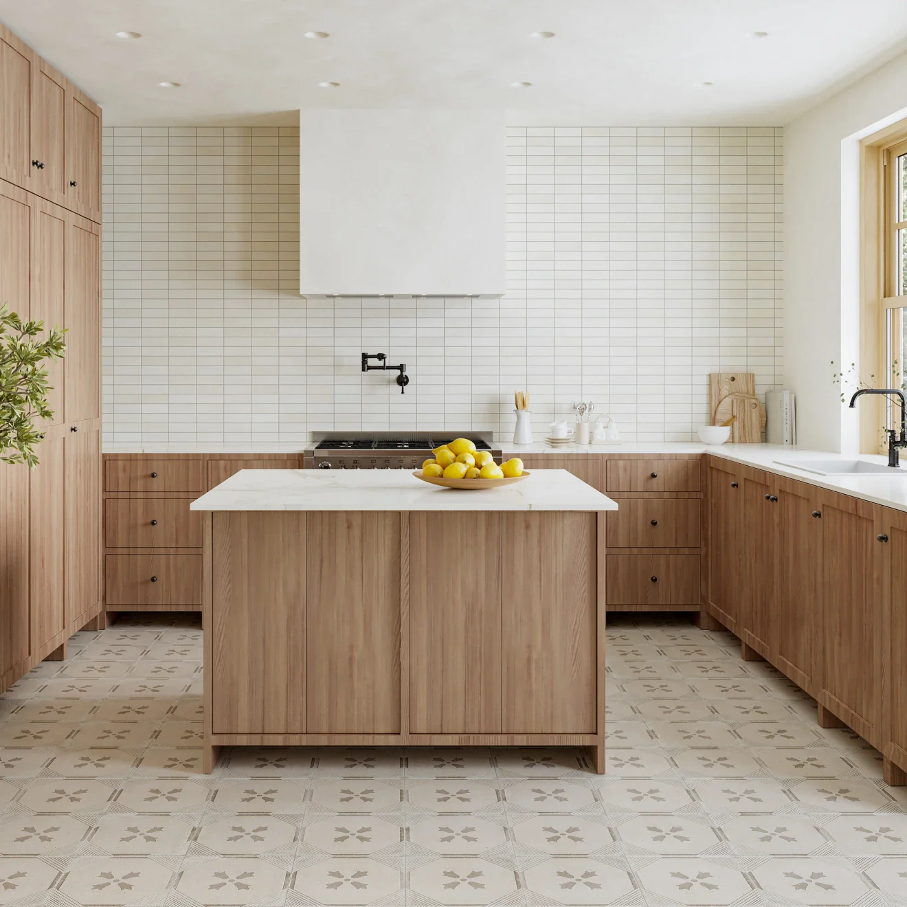 Celine Porcelain Tile 2X6 White Matte - Image 2
