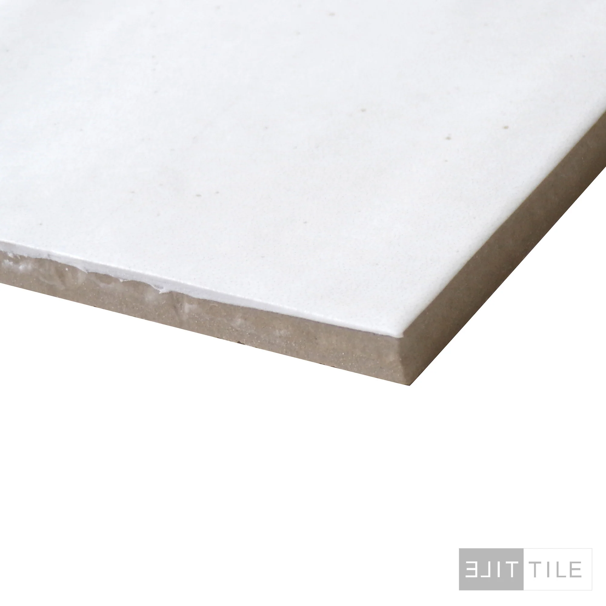 Celine Porcelain Tile 4X4 White Matte - Image 3