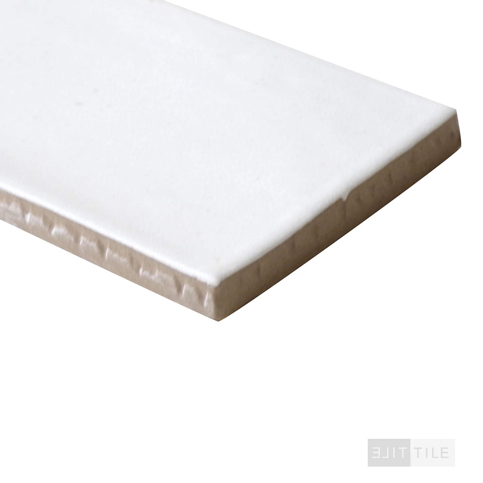 Celine Glazed Porcelain Field Tile 2.5X12 White Matte - Image 4