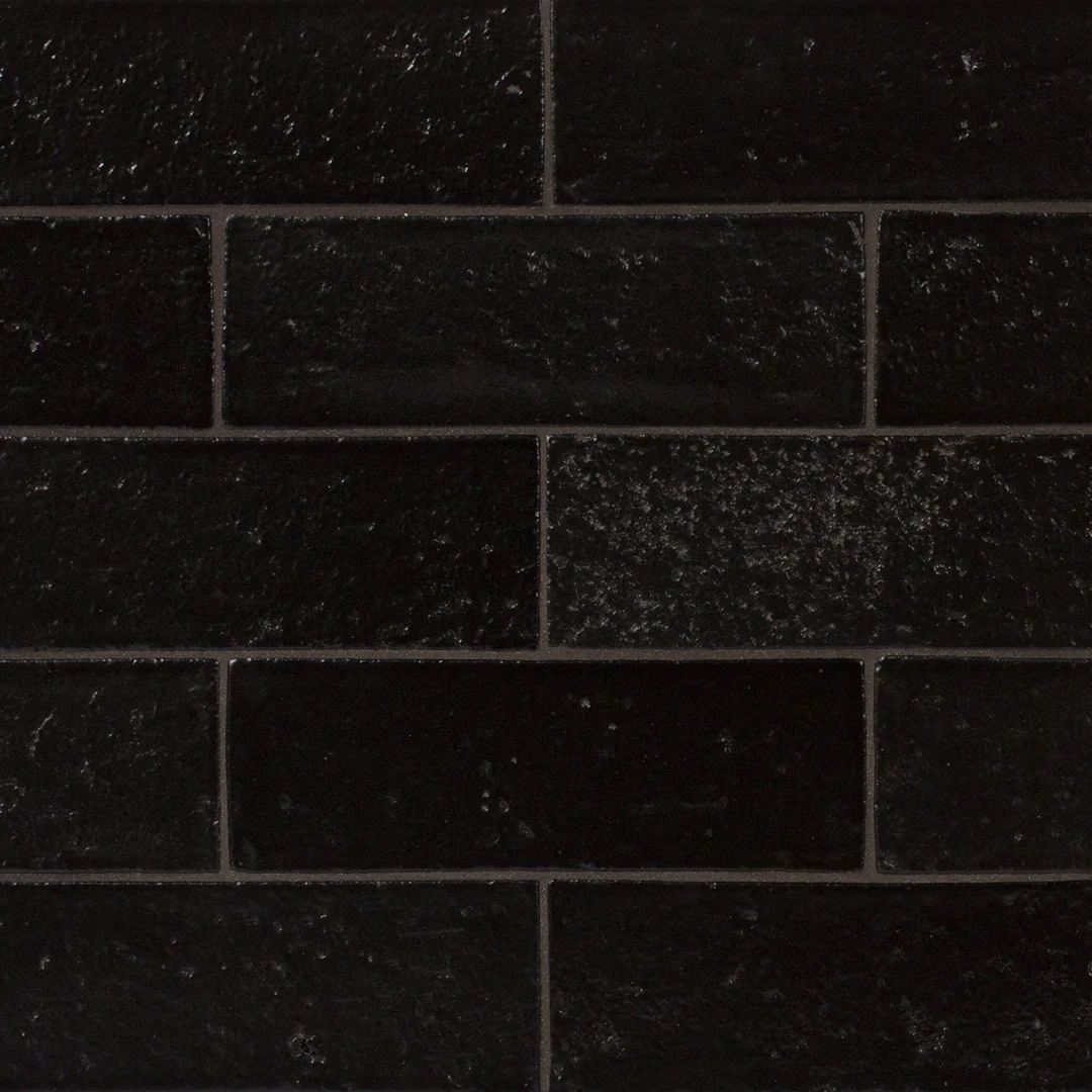 City Bricks 3X9 Black Asphalt Matte