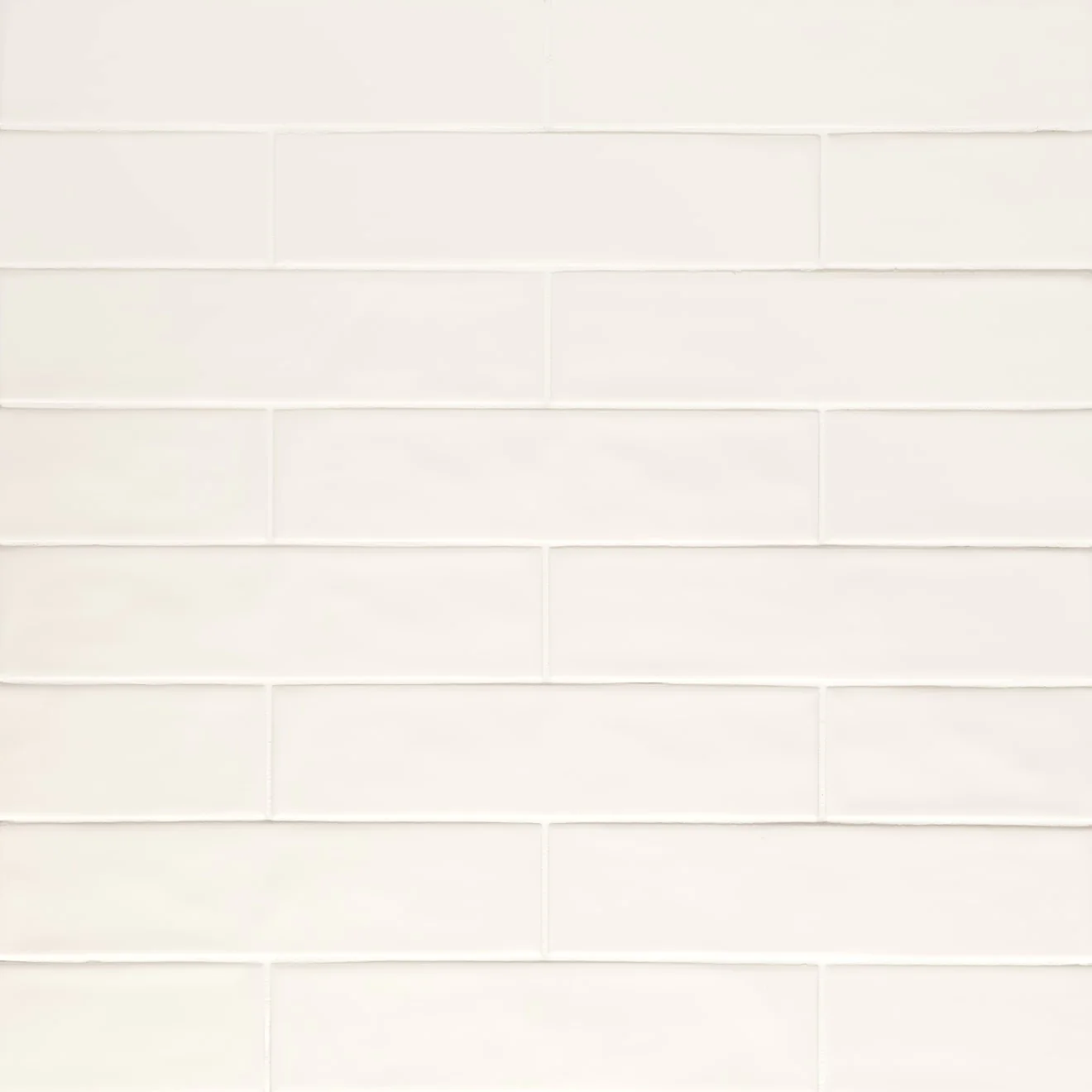 Clara Glazed Porcelain Field Tile 2-3/4X11 Ivory Matte