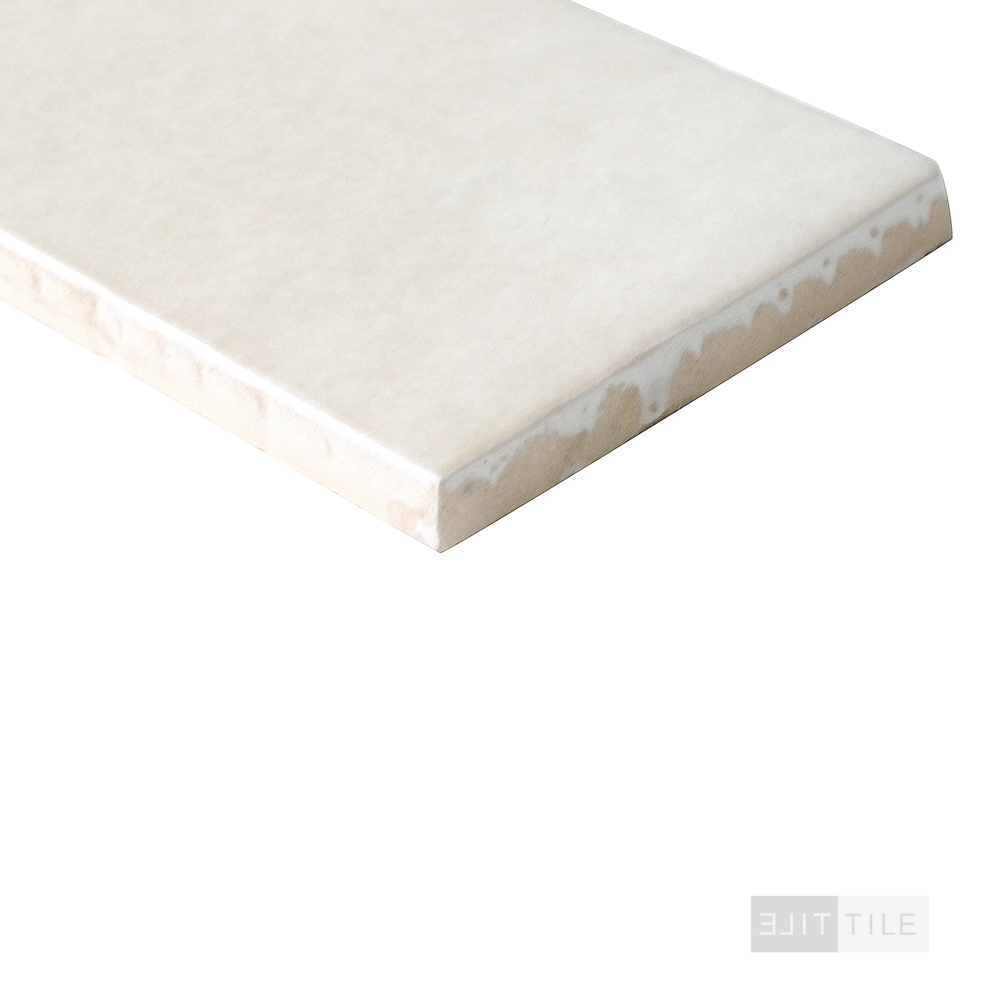Cloe Glazed Ceramic Field Tile 2-1/2X8 Crème Gloss - Image 4