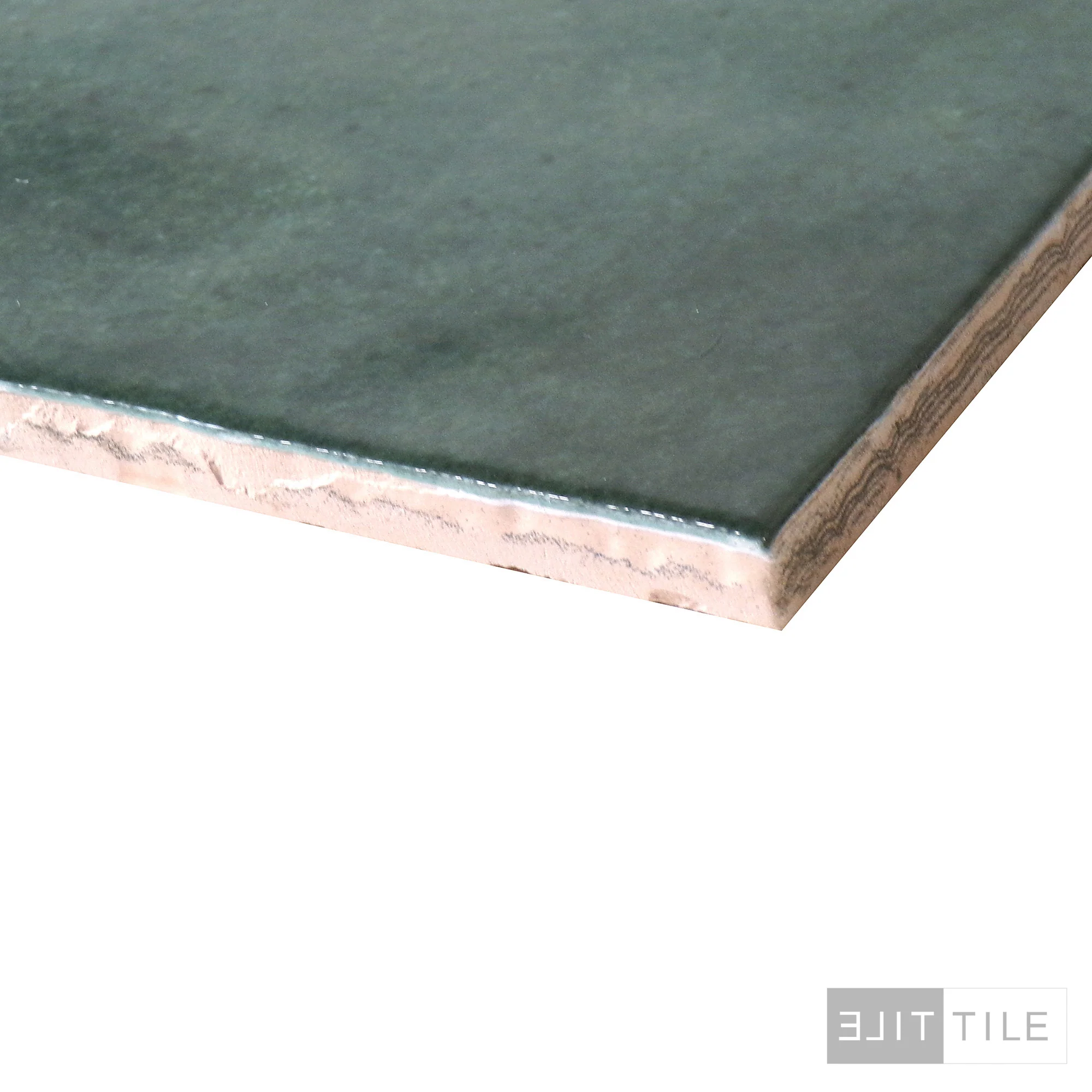 Cloe Ceramic Tile 5X5 Green Glossy - Image 3