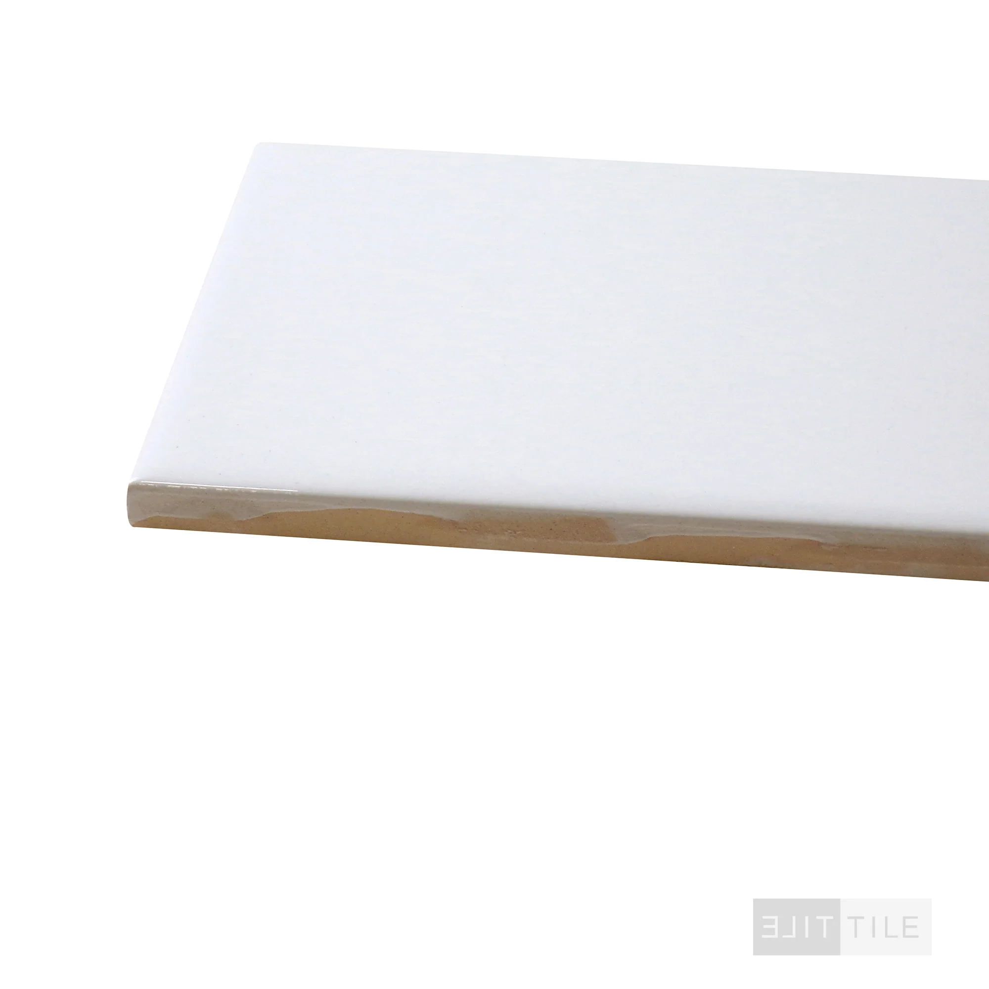 Color Collection Ceramic Tile 3X6 U081 White Ice Bright - Image 3