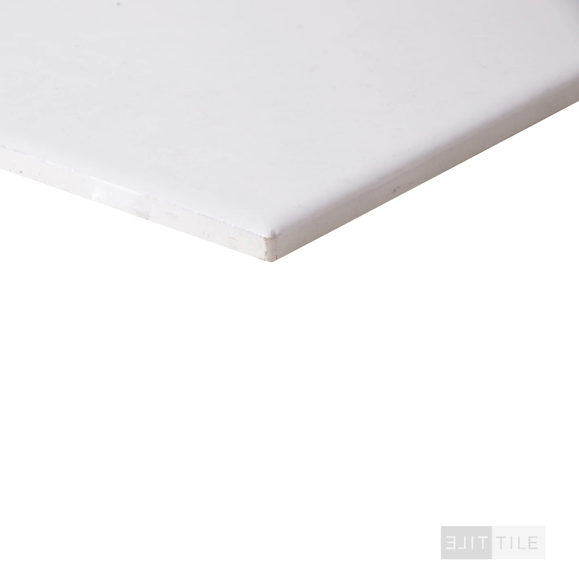 Color Wheel Classic Ceramic Tile 6X6 0100 White Glossy - Image 3