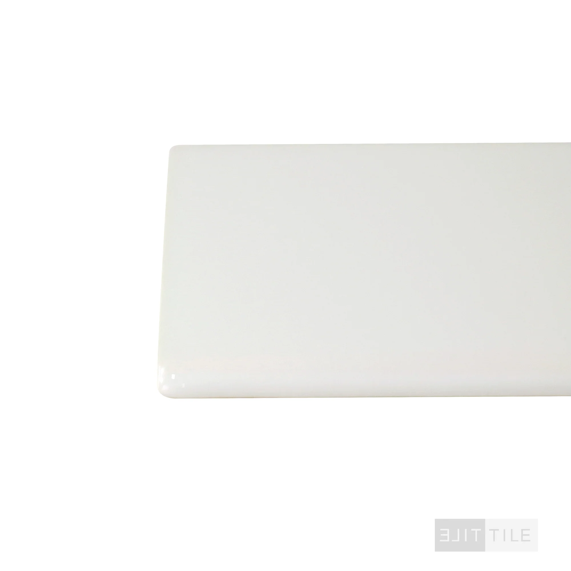 Color Wheel Classic Ceramic Bullnose 3X6 - 6 Side 0190 Arctic White - Image 3
