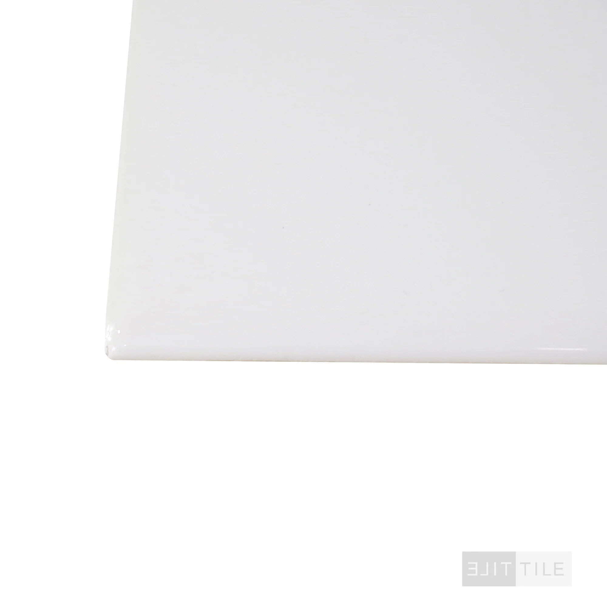 Color Wheel Classic Ceramic Bullnose 4 1/4X4 1/4 0190 Arctic White - Image 3