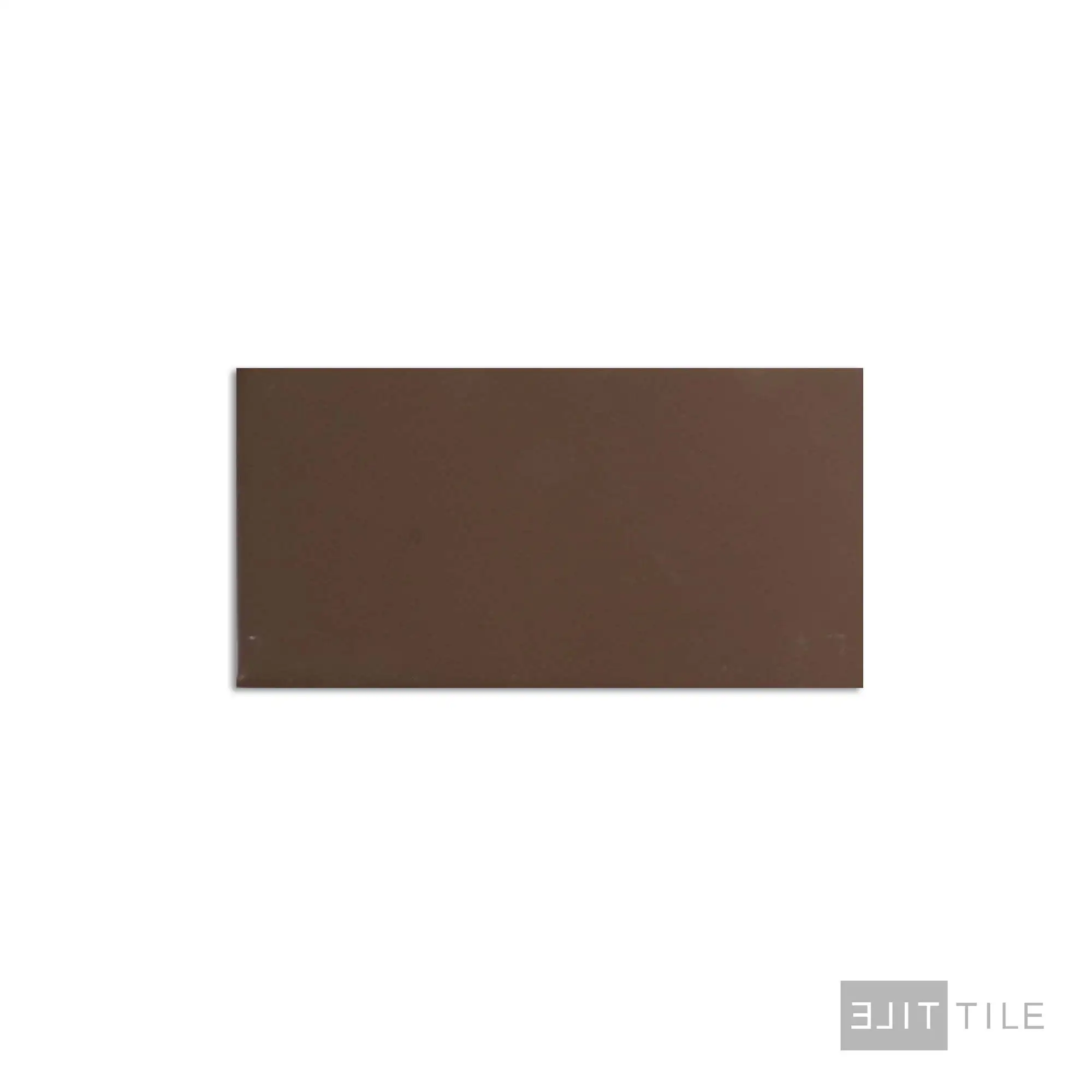 Color Wheel Ceramic Wall Tile 3X6 Artisan Brown Matte