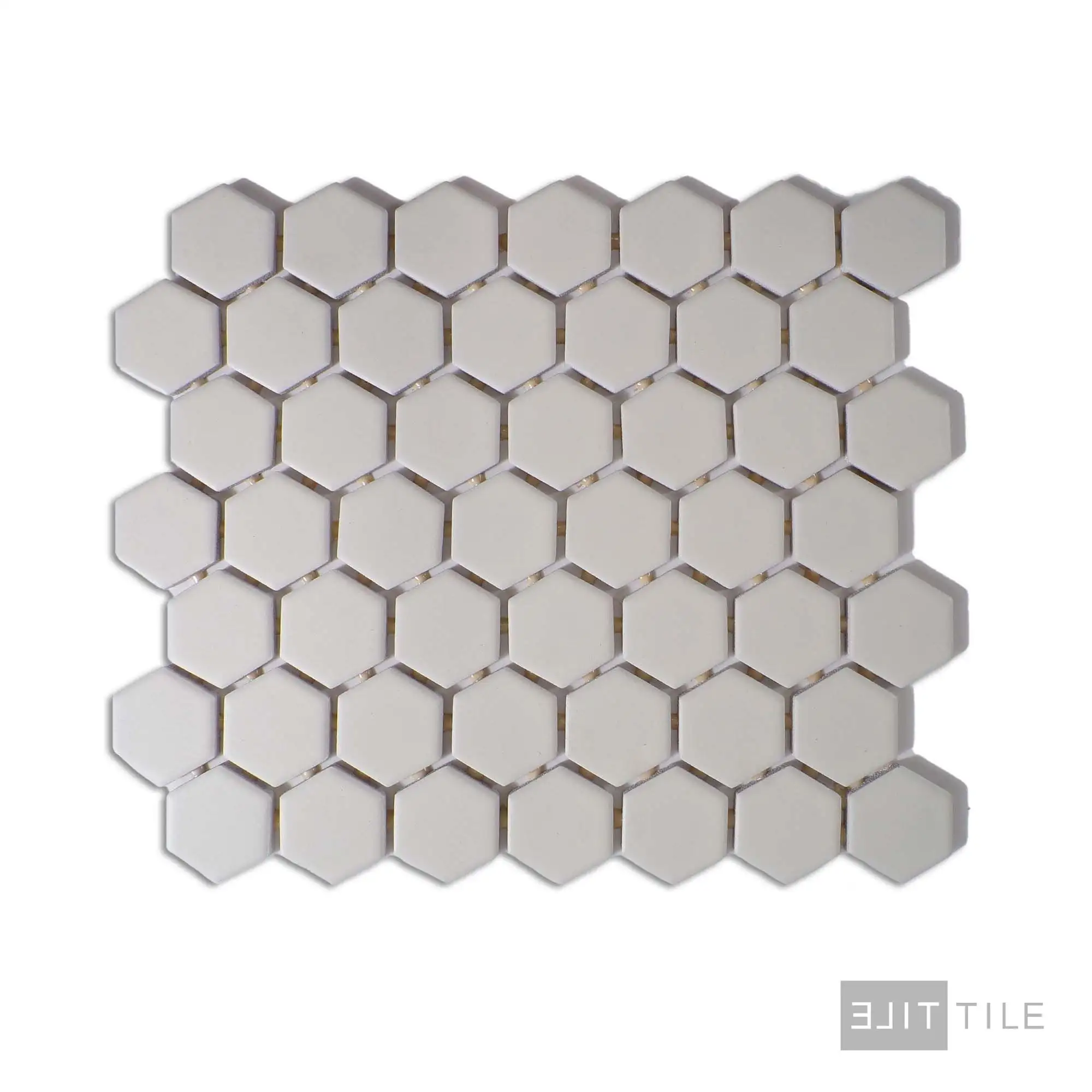Color Wheel 1.5" Ceramic Mosaic 12X14 Biscuit Matte