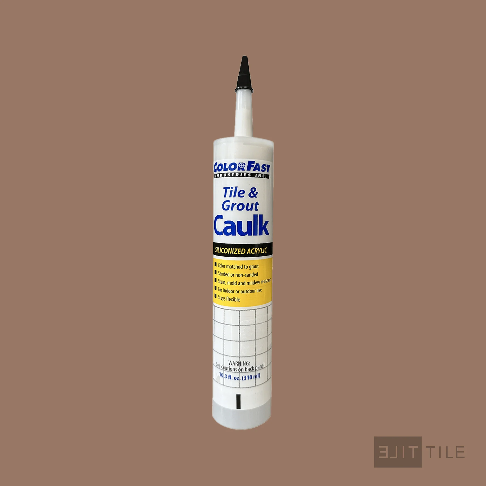 ColorFast Caulk 10.3 Oz 384 Camel Non Sanded