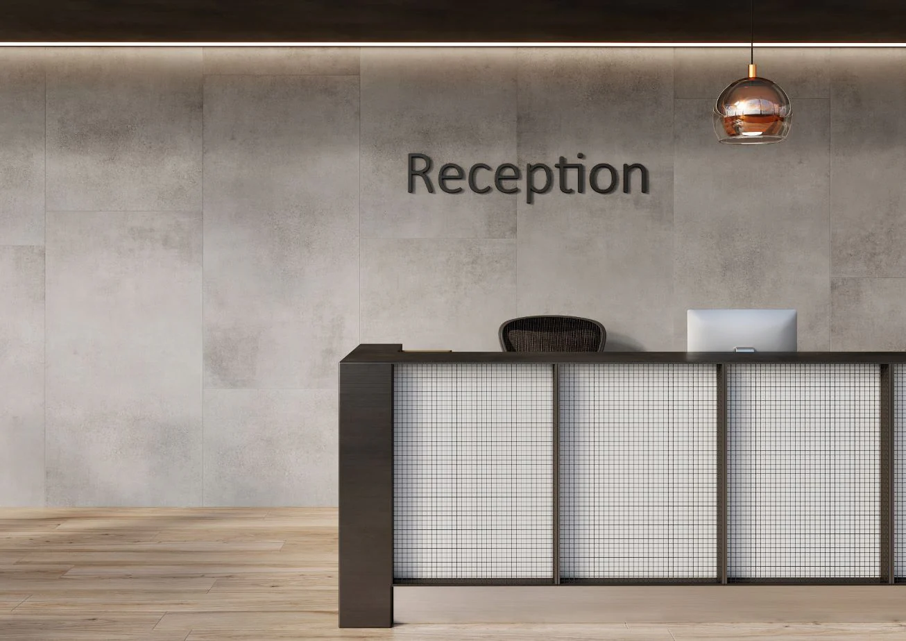 Concrete Porcelain Tile 12X24 Grey Matte - Image 4