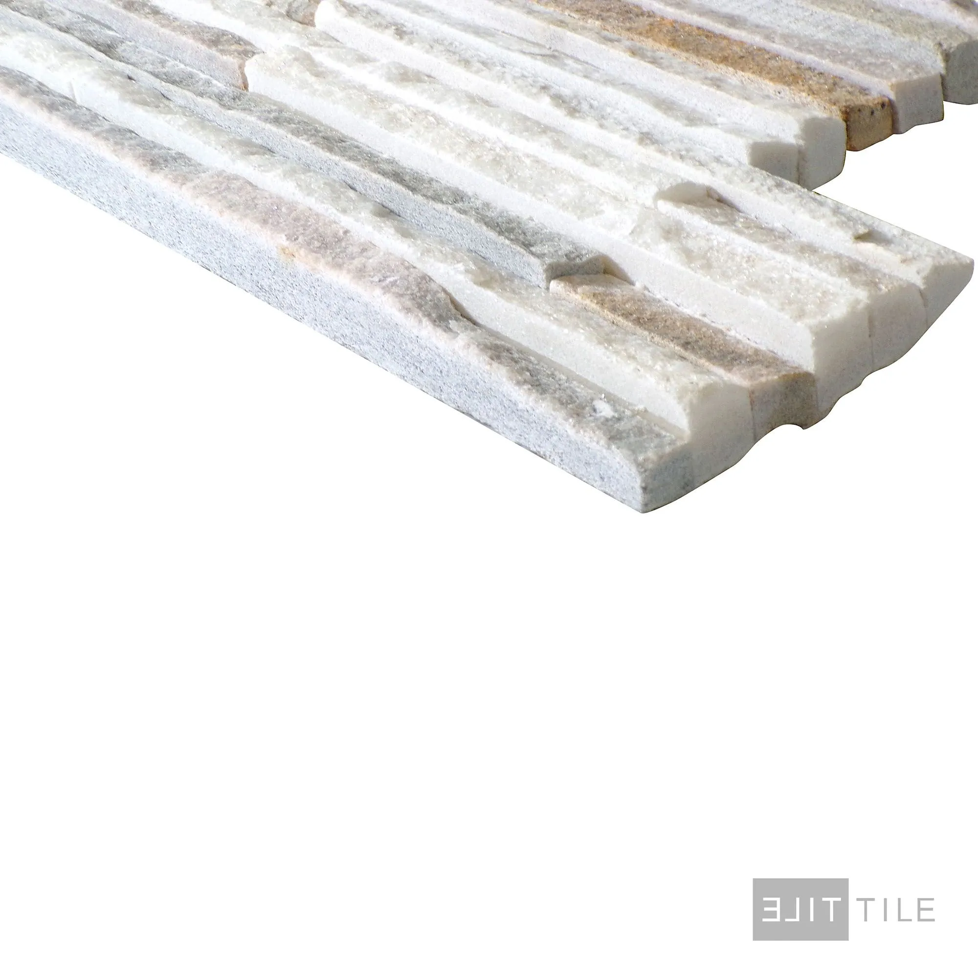 Contemporary Mini Ledgestones Natural Stone 6X24 Golden Honey Natural - Image 4