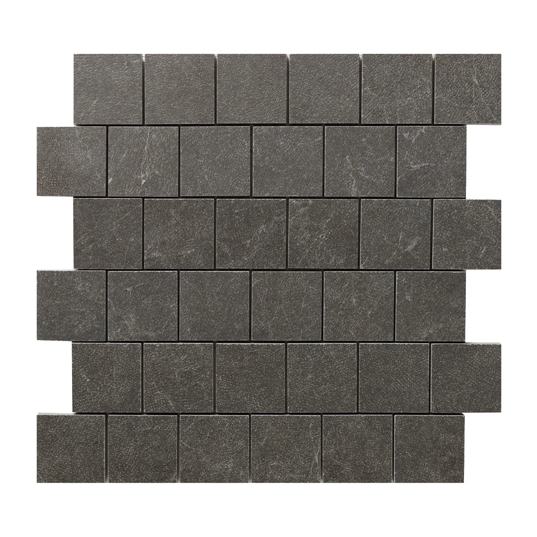 Continuum Square Mosaic 12X12 Anthracite Natural - Image 2