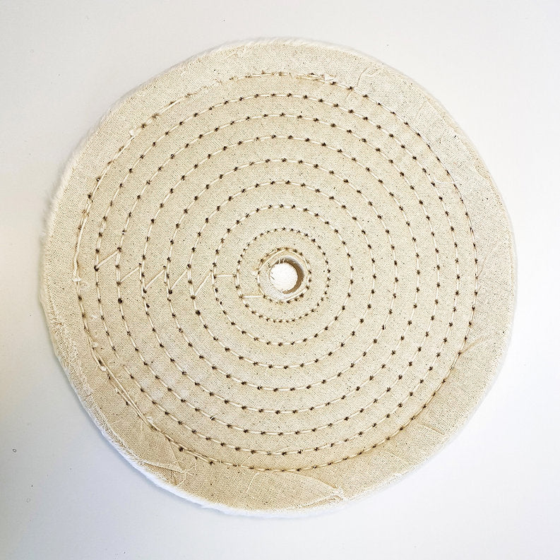 Cotton Buffing Wheel 8 in